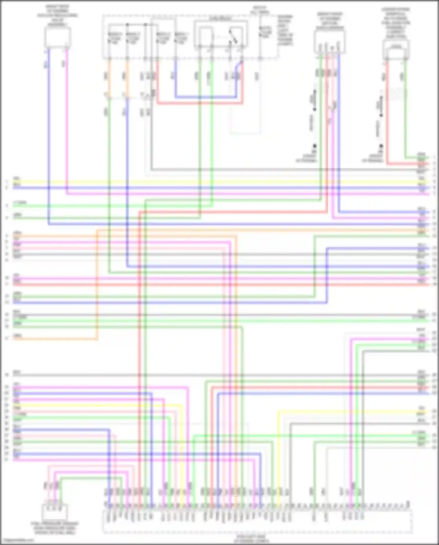 Wiring diagram ne+ for Lexus NX Z10 (2014-2017) (4 of 6)