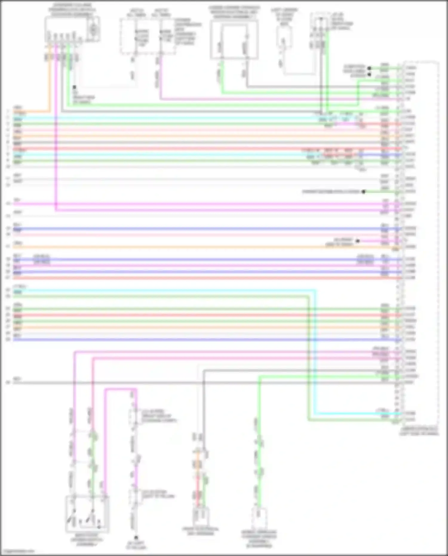 Wiring diagram power distribution box assembly for Lexus NX Z10 (2014-2017) (59 of 87)