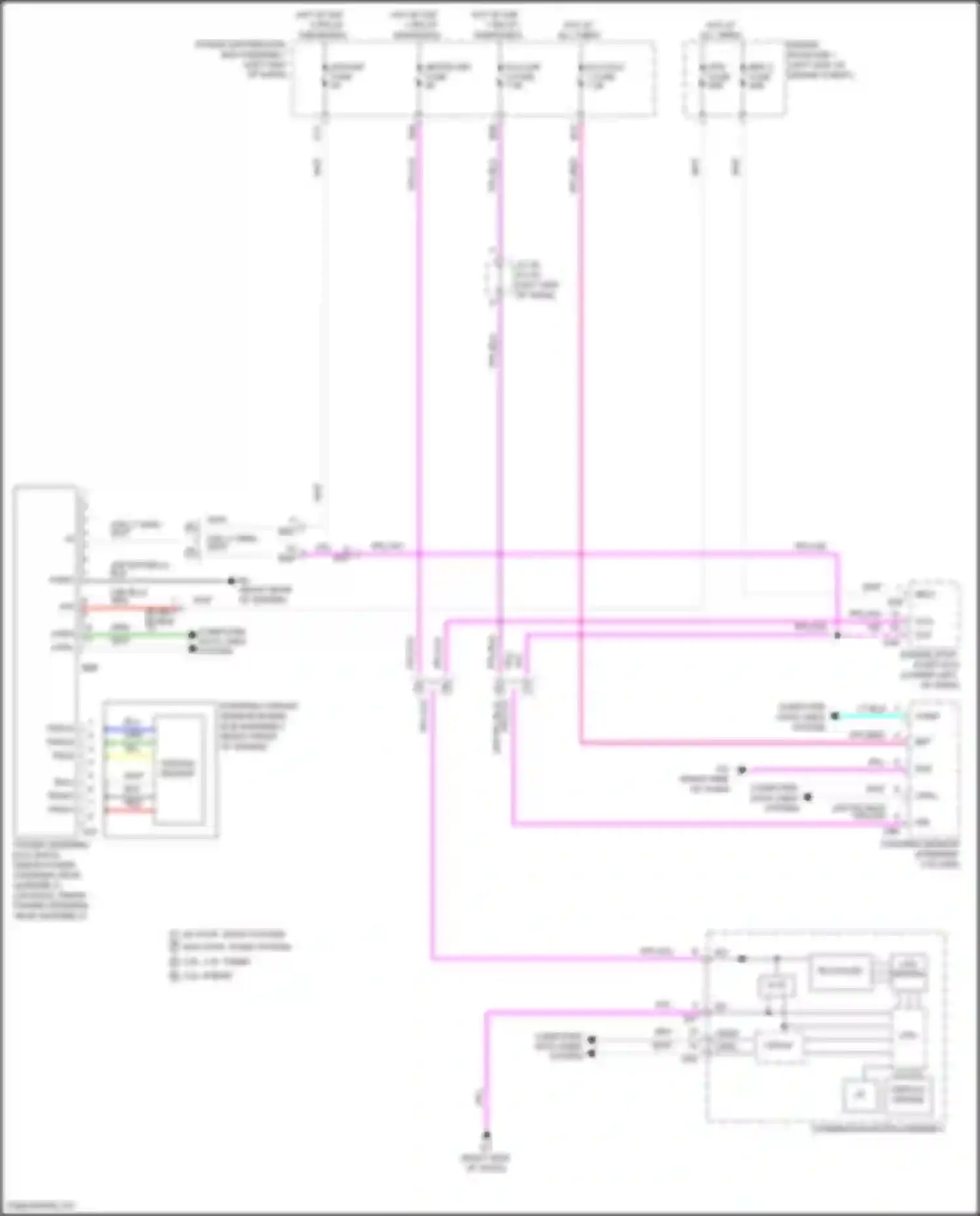 Wiring diagram ppl ess for Lexus NX Z10 (2014-2017) (2 of 2)