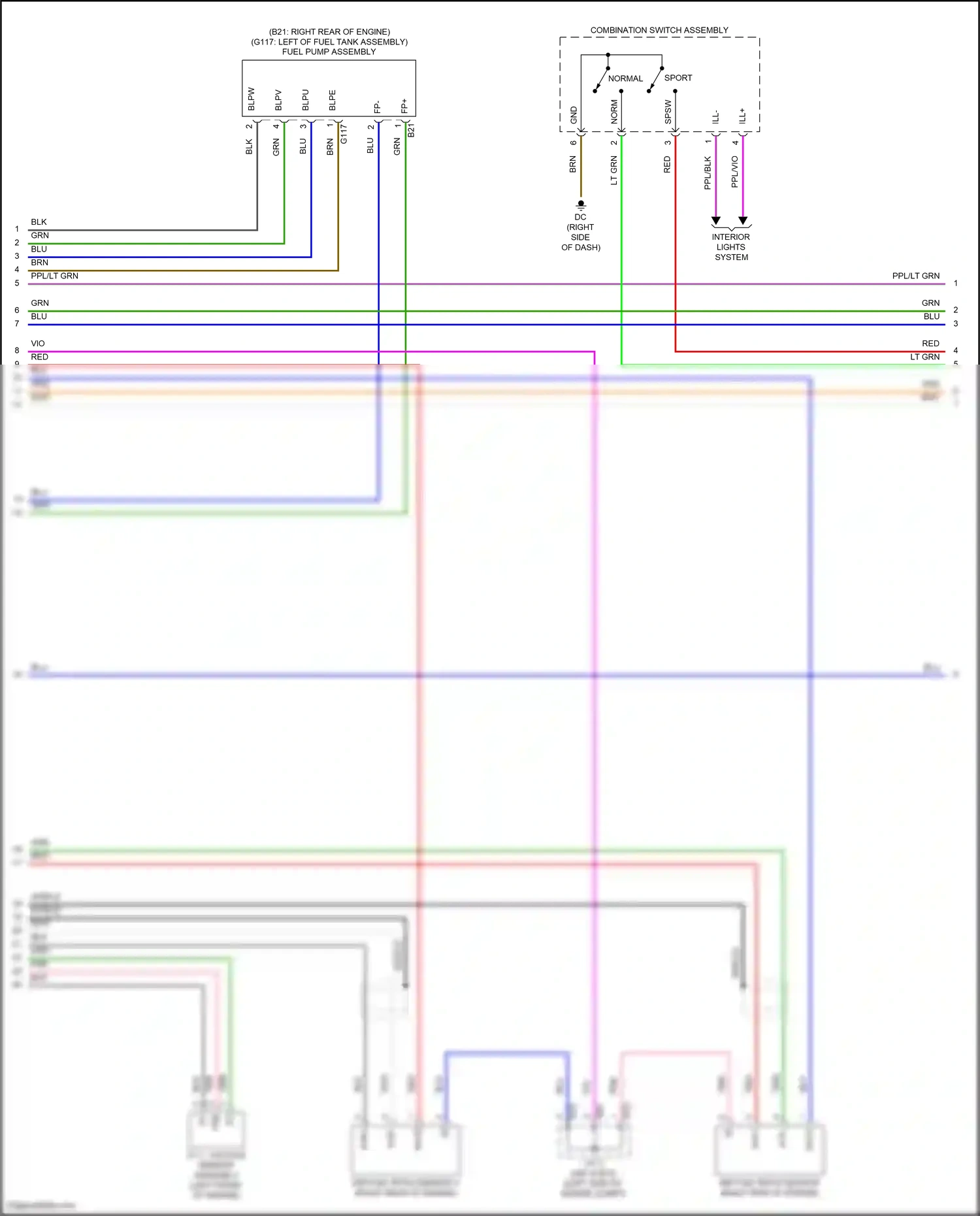 Lexus NX Z10 (2014-2017) shield wiring diagram  (21 of 21)