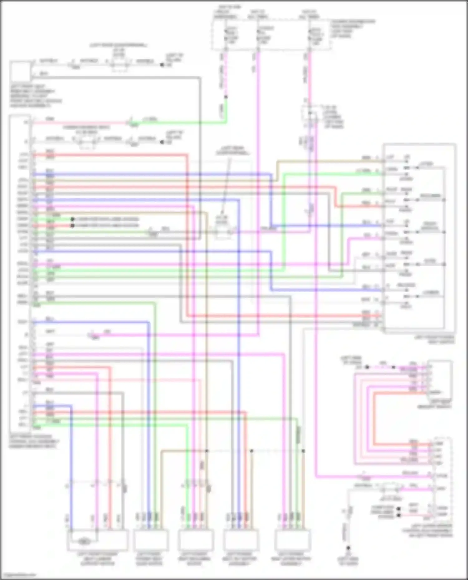 Wiring diagram rcl- for Lexus NX Z10 (2014-2017)