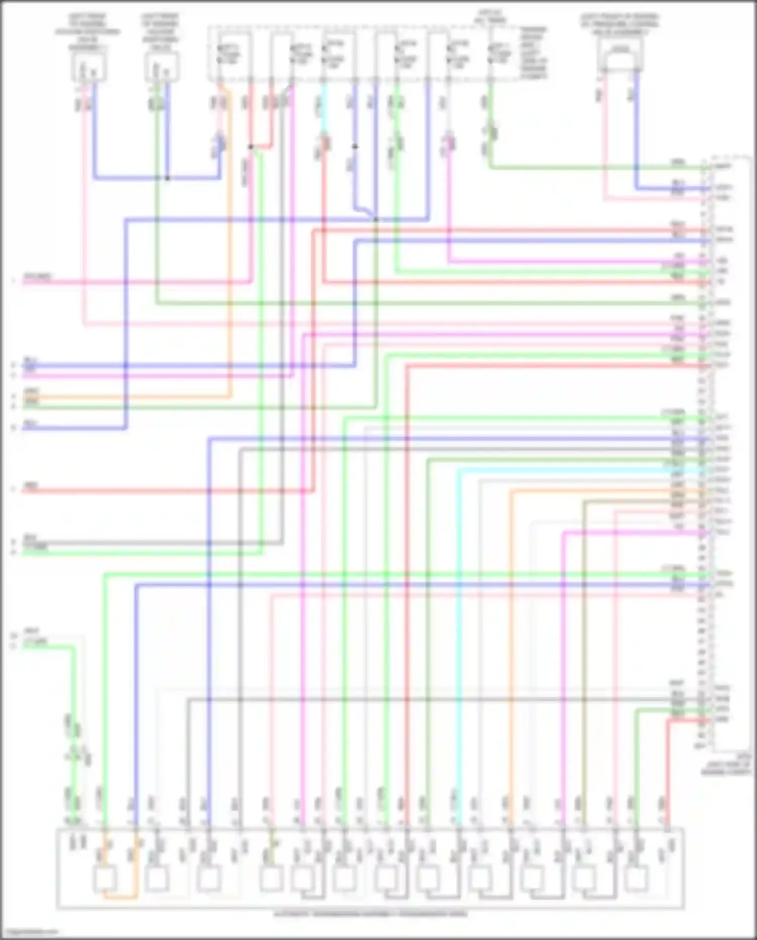 Wiring diagram slu+ for Lexus NX Z10 (2014-2017) (5 of 6)