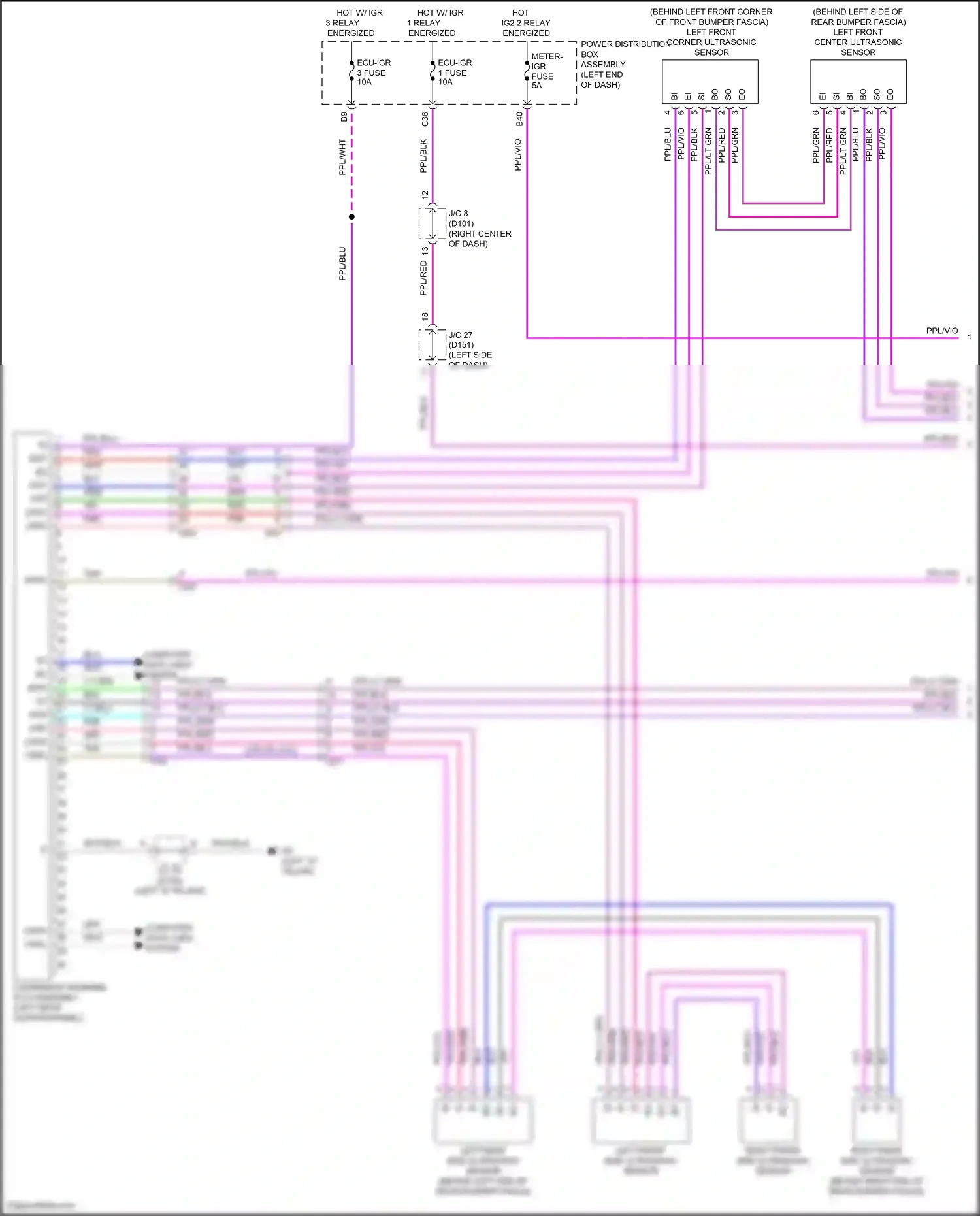 Lexus NX Z10 (2014-2017) sof wiring diagram  (1 of 1)