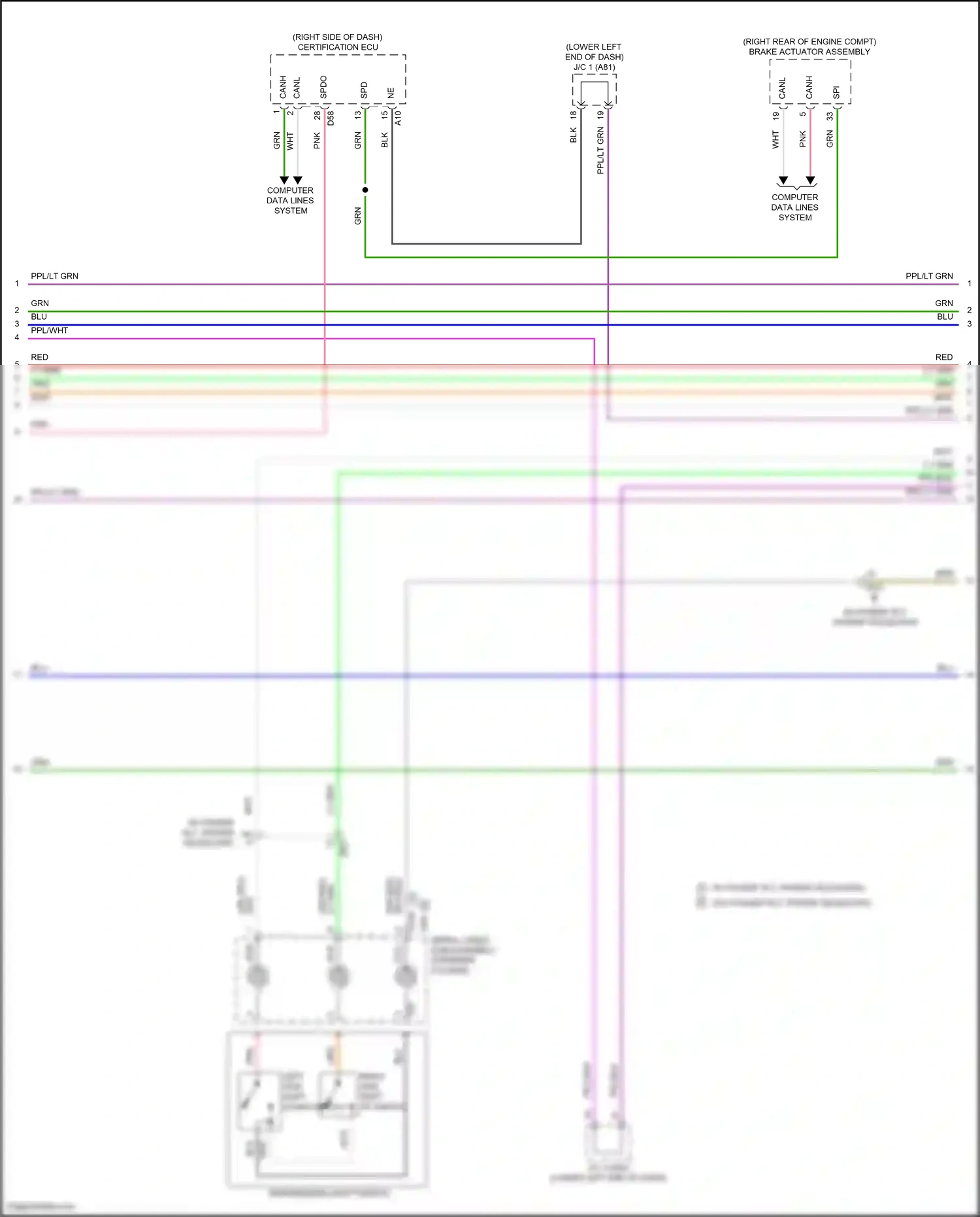 Lexus NX Z10 (2014-2017) spdo wiring diagram  (7 of 7)