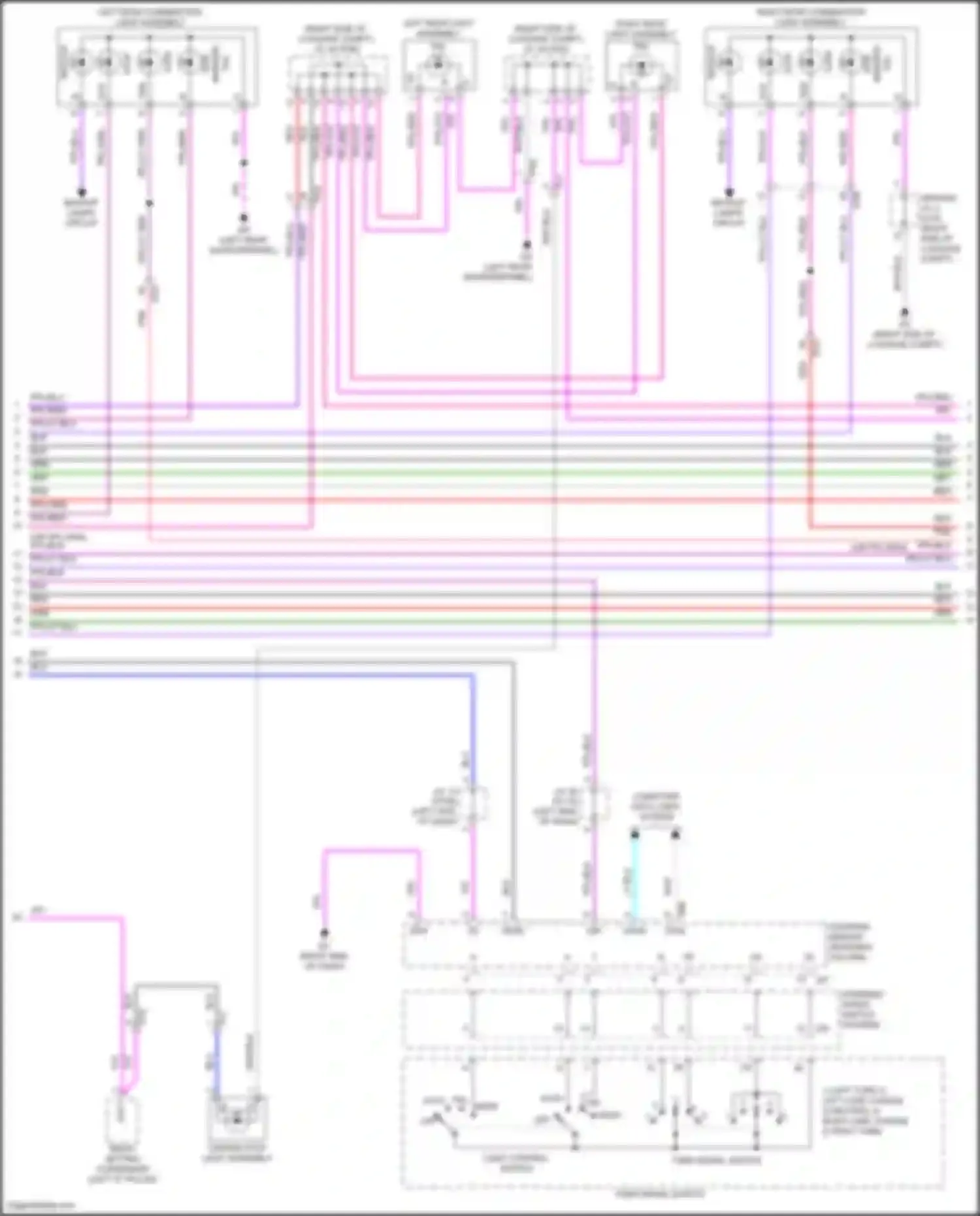 Wiring diagram stp+ for Lexus NX Z10 (2014-2017) (1 of 1)