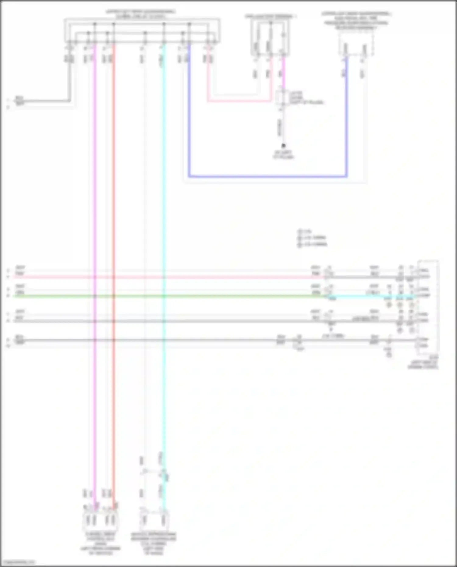 Wiring diagram wht/blk for Lexus NX Z10 (2014-2017)
