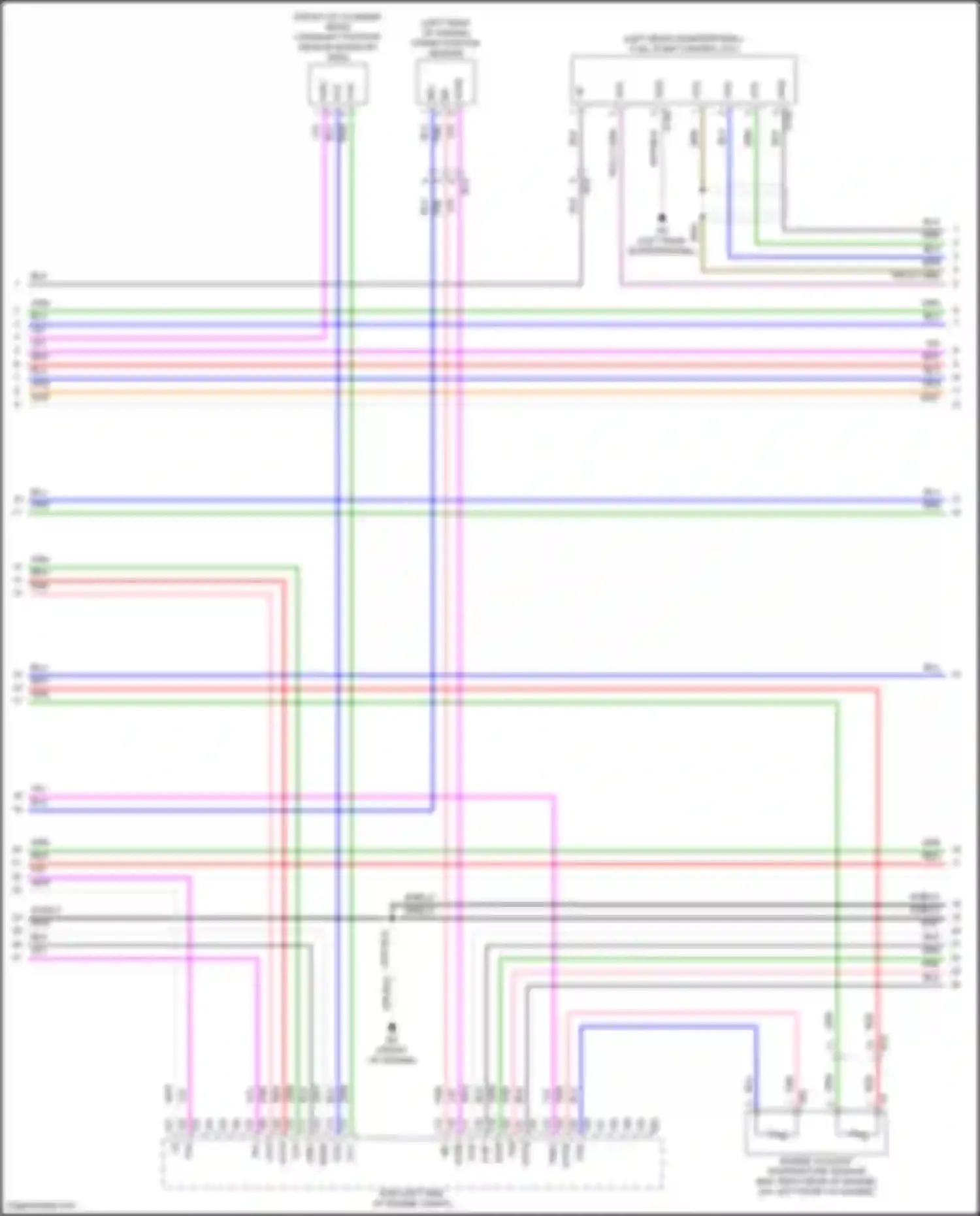 Wiring diagram vve- for Lexus NX Z10 (2014-2017) (2 of 2)