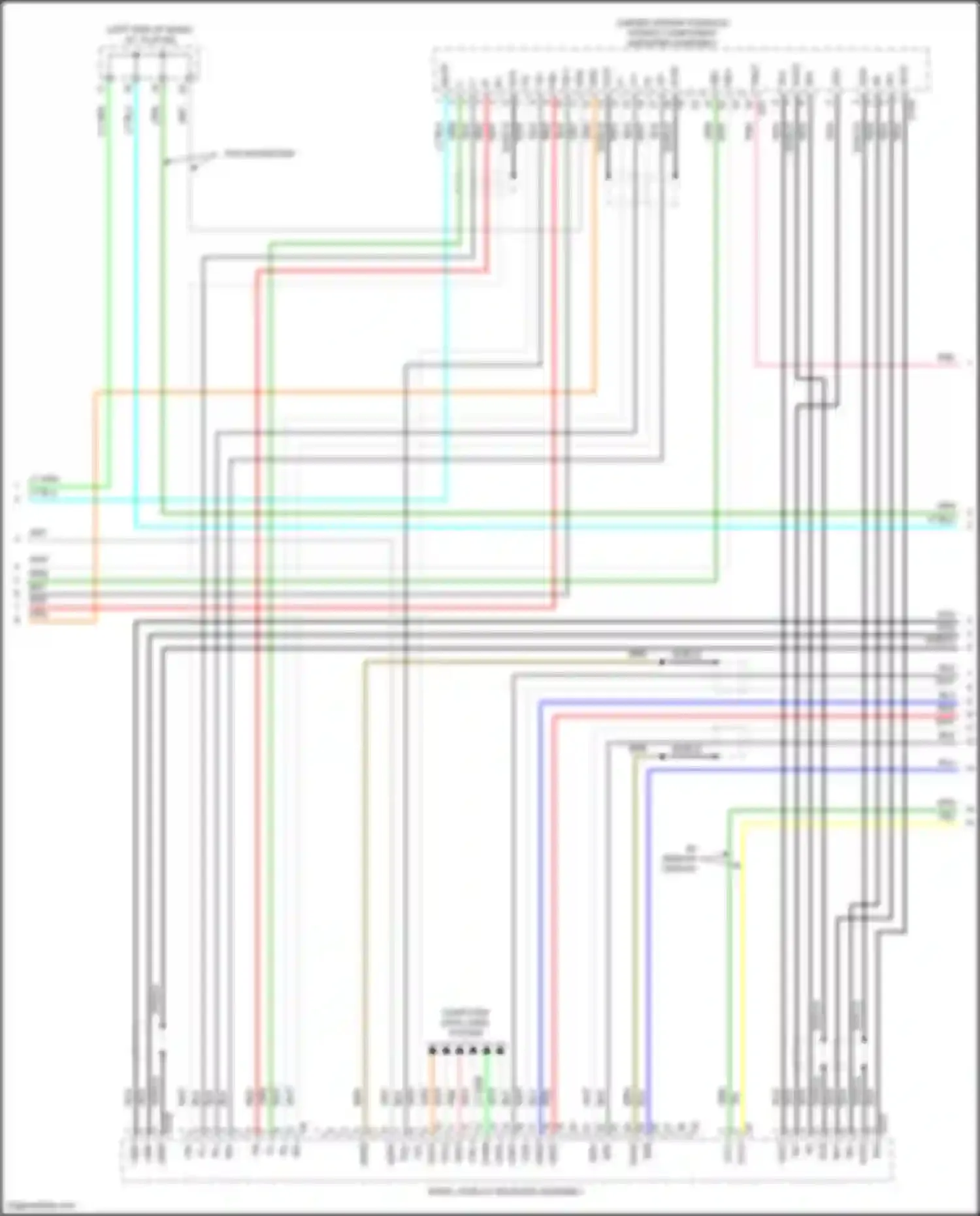 Wiring diagram mo- for Lexus NX Z10 (2014-2017)