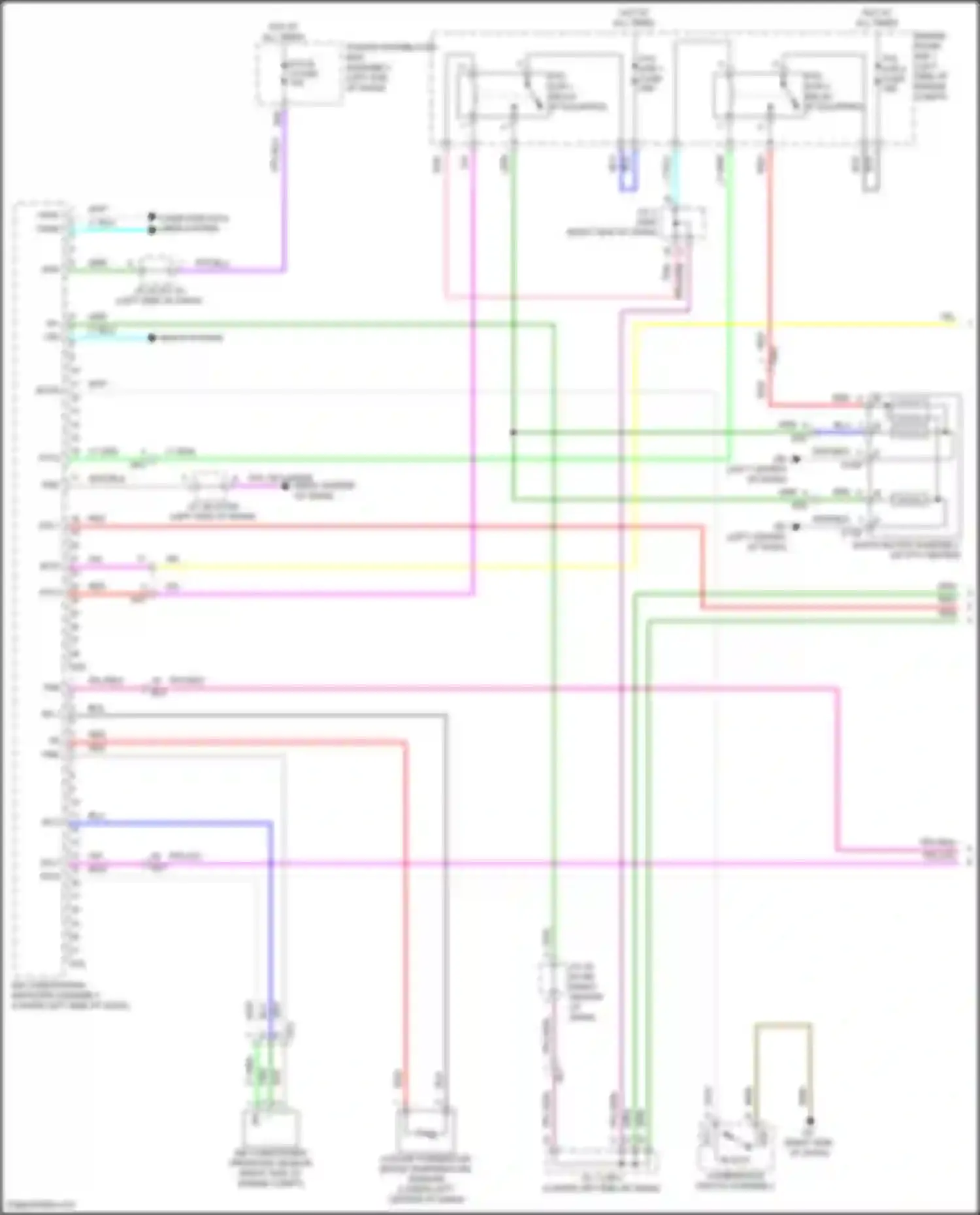 Wiring diagram yel for Lexus NX Z10 (2014-2017) (11 of 25)