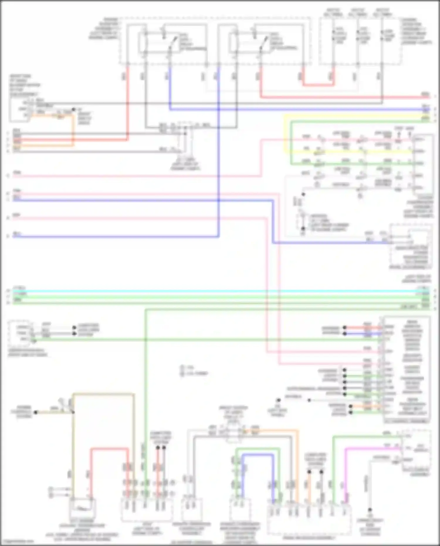 RC F Lexus I facelift (2018-2024): Automatic a/c circuit (2 of 4)