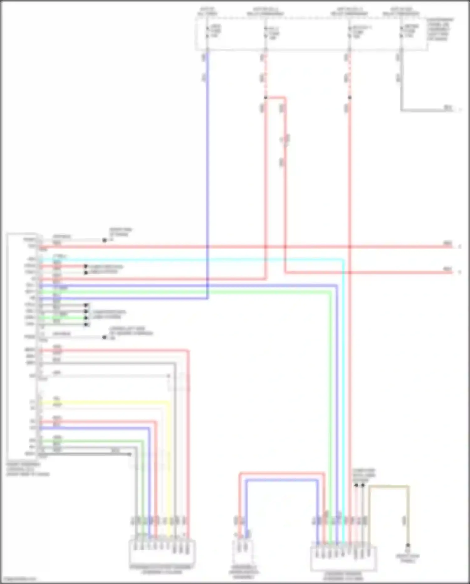 RC F Lexus I facelift (2018-2024): Progressive power steering circuit (1 of 2)