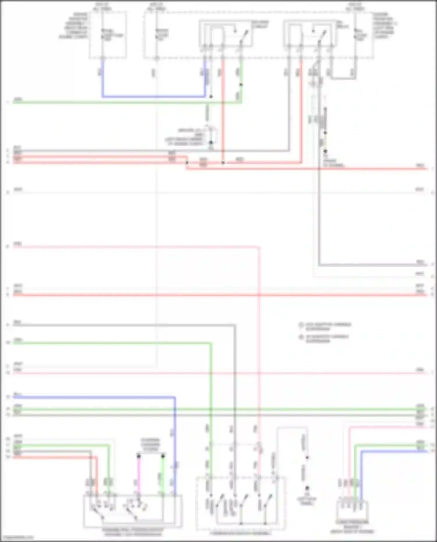 RC F Lexus I facelift (2018-2024): Wiring diagram engine performance 2.0l turbo (4 of 9)