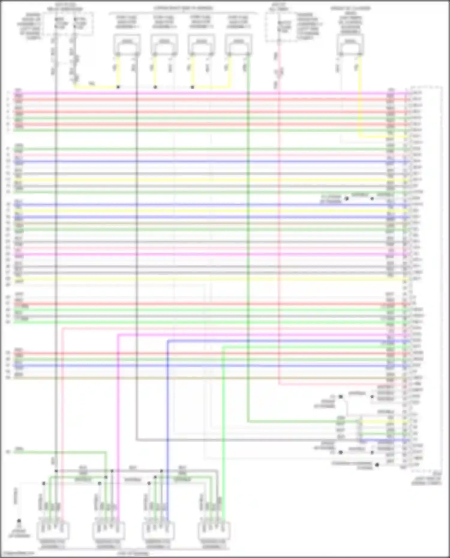 RC F Lexus I facelift (2018-2024): Wiring diagram engine performance 2.0l turbo (9 of 9)