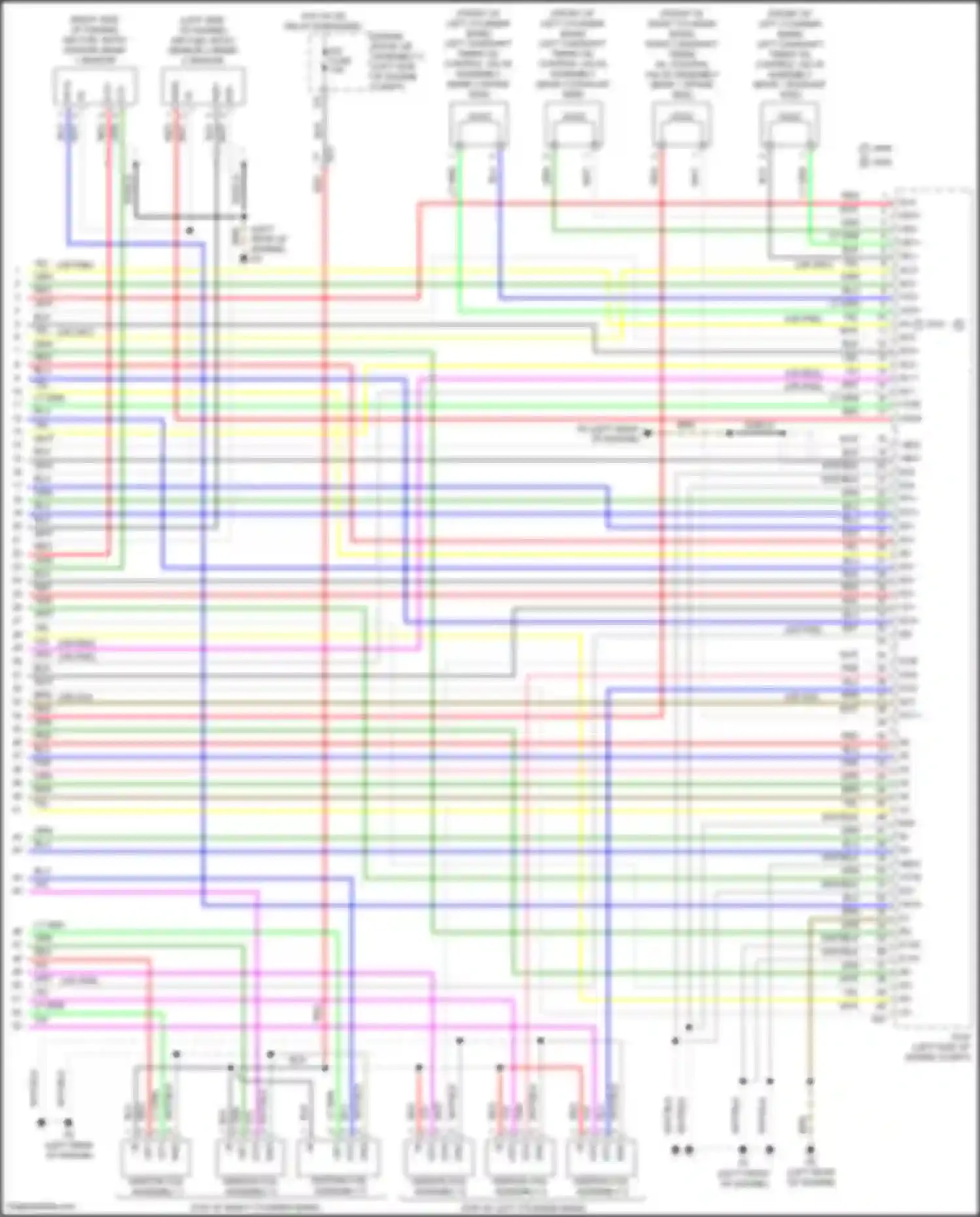 RC F Lexus I facelift (2018-2024): Wiring diagram engine performance 3.5l (11 of 11)