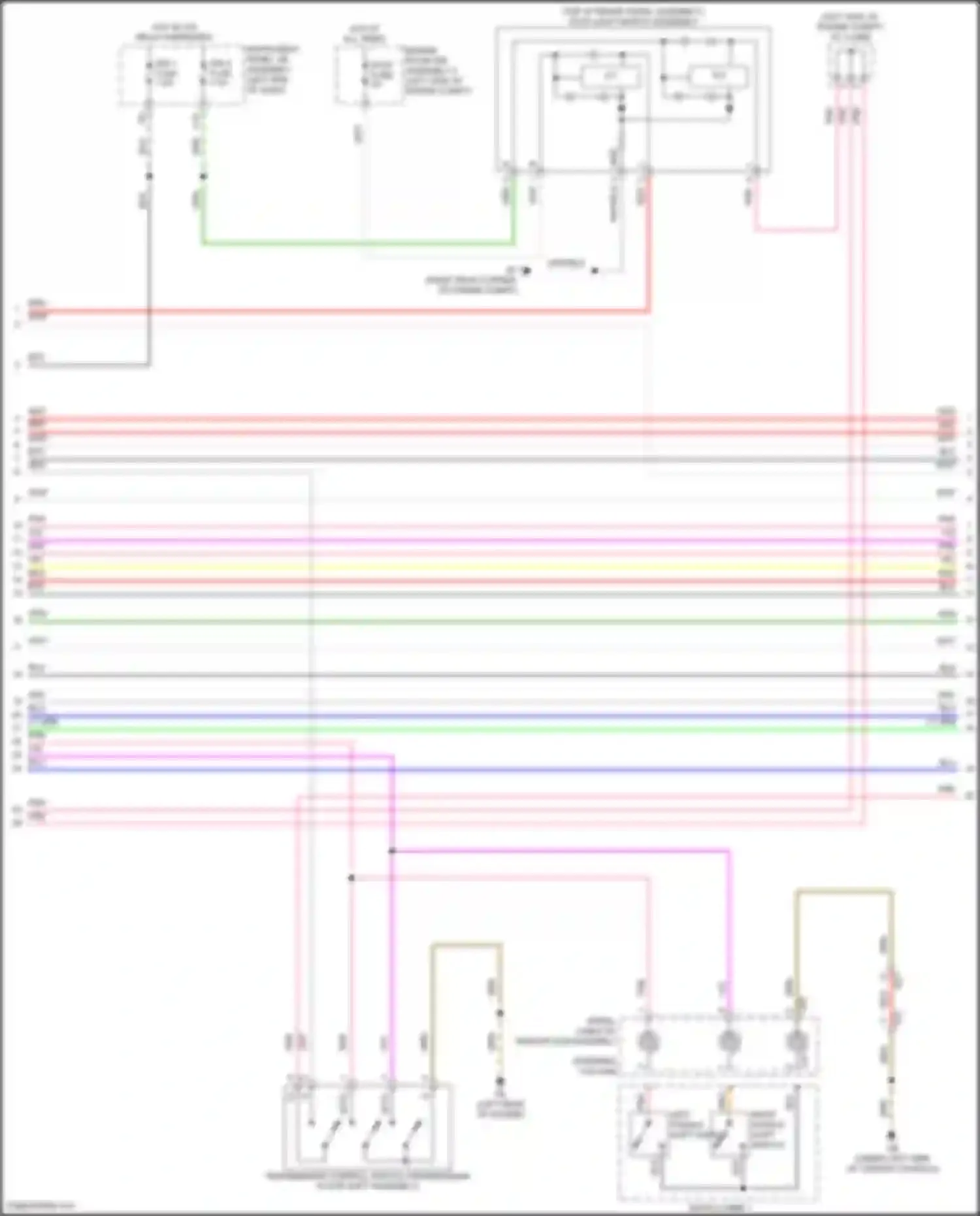 RC F Lexus I facelift (2018-2024): Wiring diagram engine performance 3.5l (4 of 11)