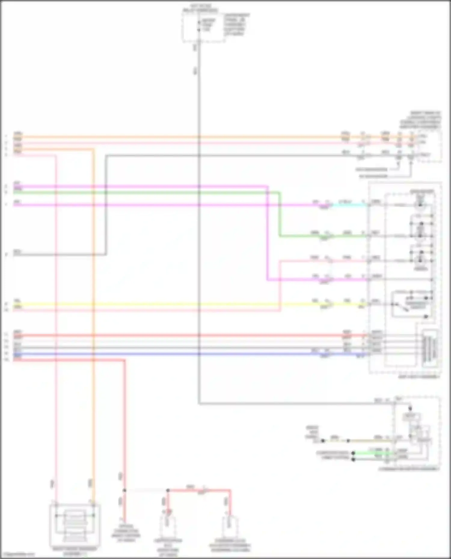 RC F Lexus I facelift (2018-2024): Telematics circuit (2 of 2)