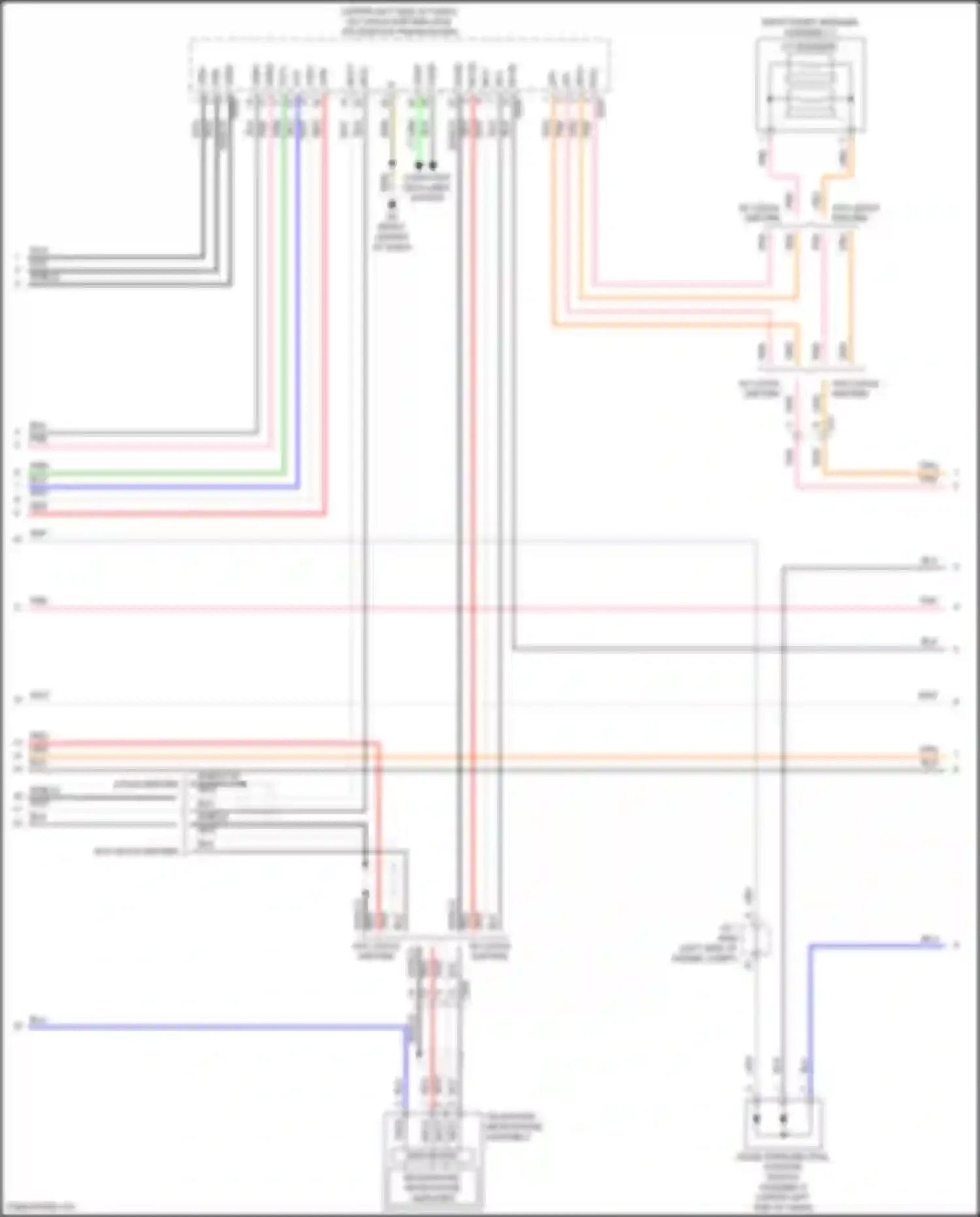 RC F Lexus I facelift (2018-2024): Radio circuit, w/o navigation (2 of 6)