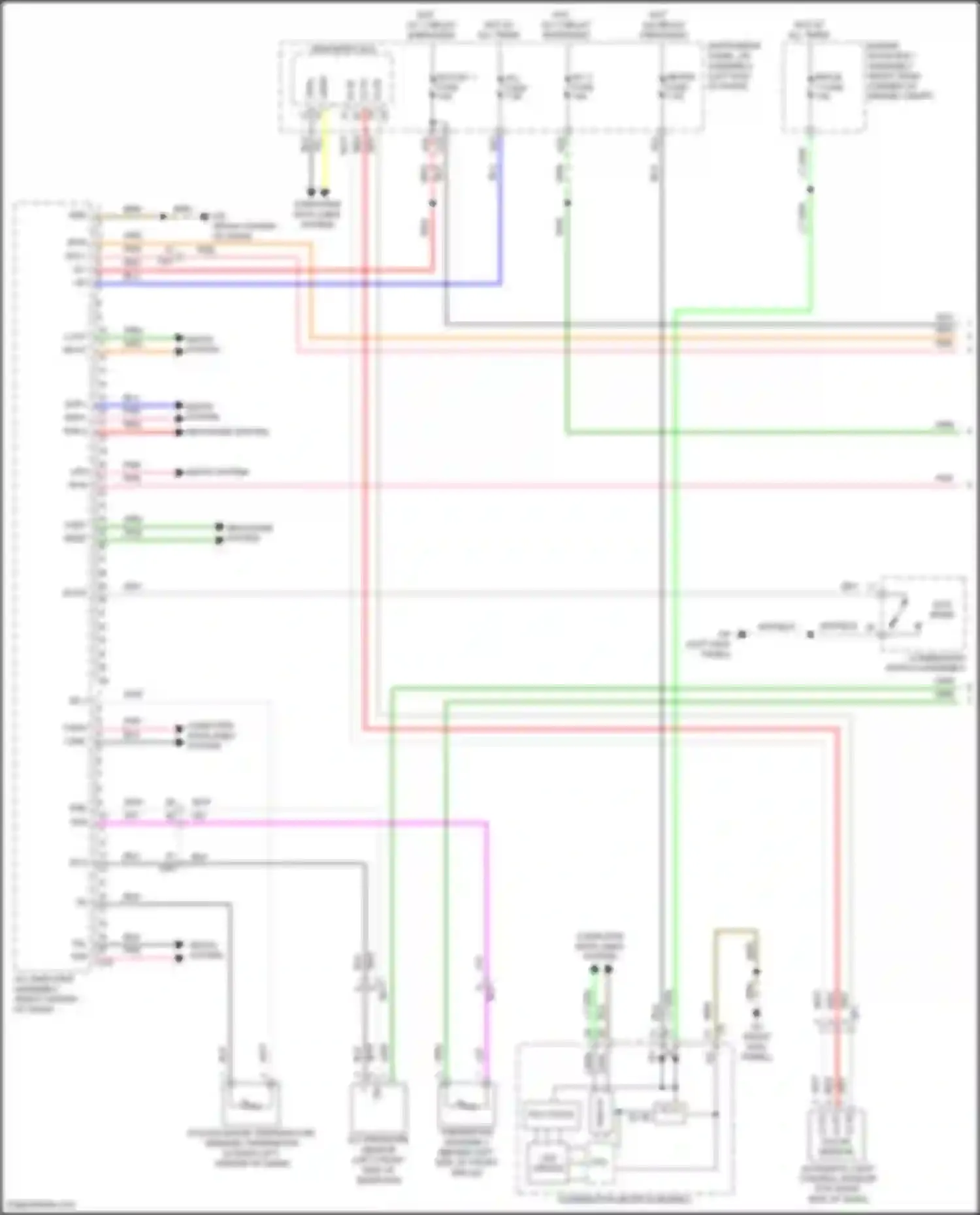 RC Lexus I facelift (2018-2024): Automatic a/c circuit (1 of 3)