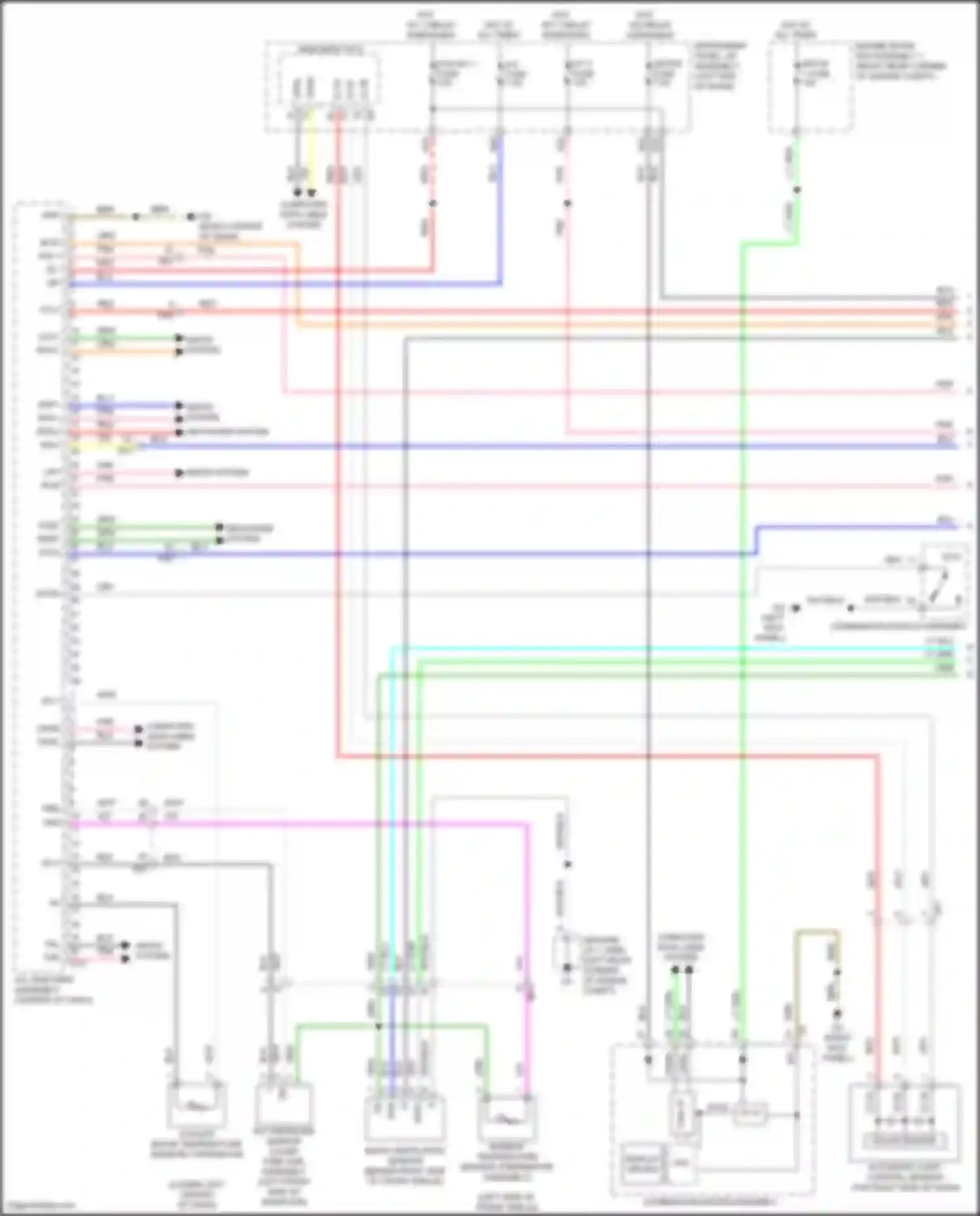 RC Lexus I facelift (2018-2024): Automatic a/c circuit (1 of 4)