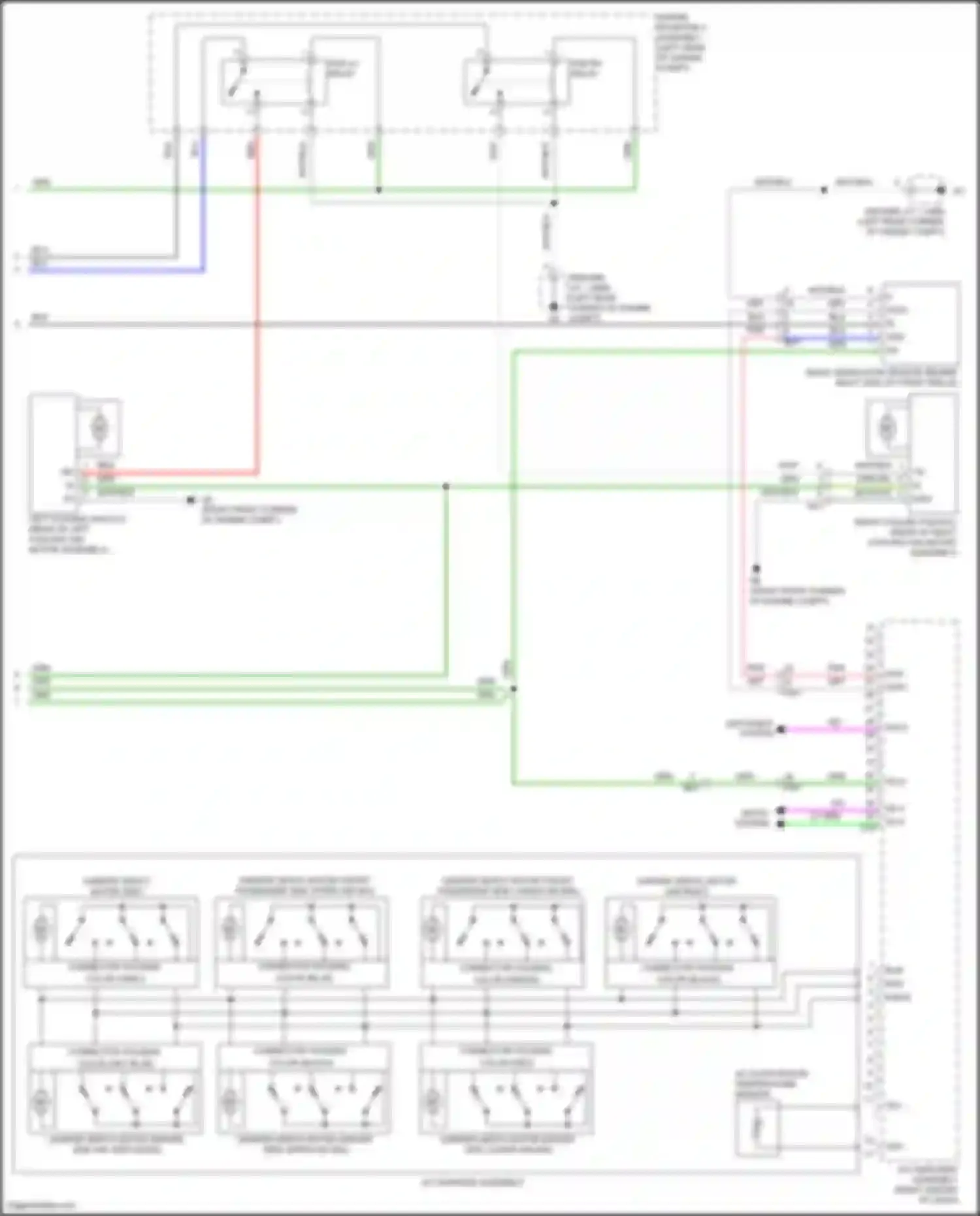 RC Lexus I facelift (2018-2024): Automatic a/c circuit (3 of 3)