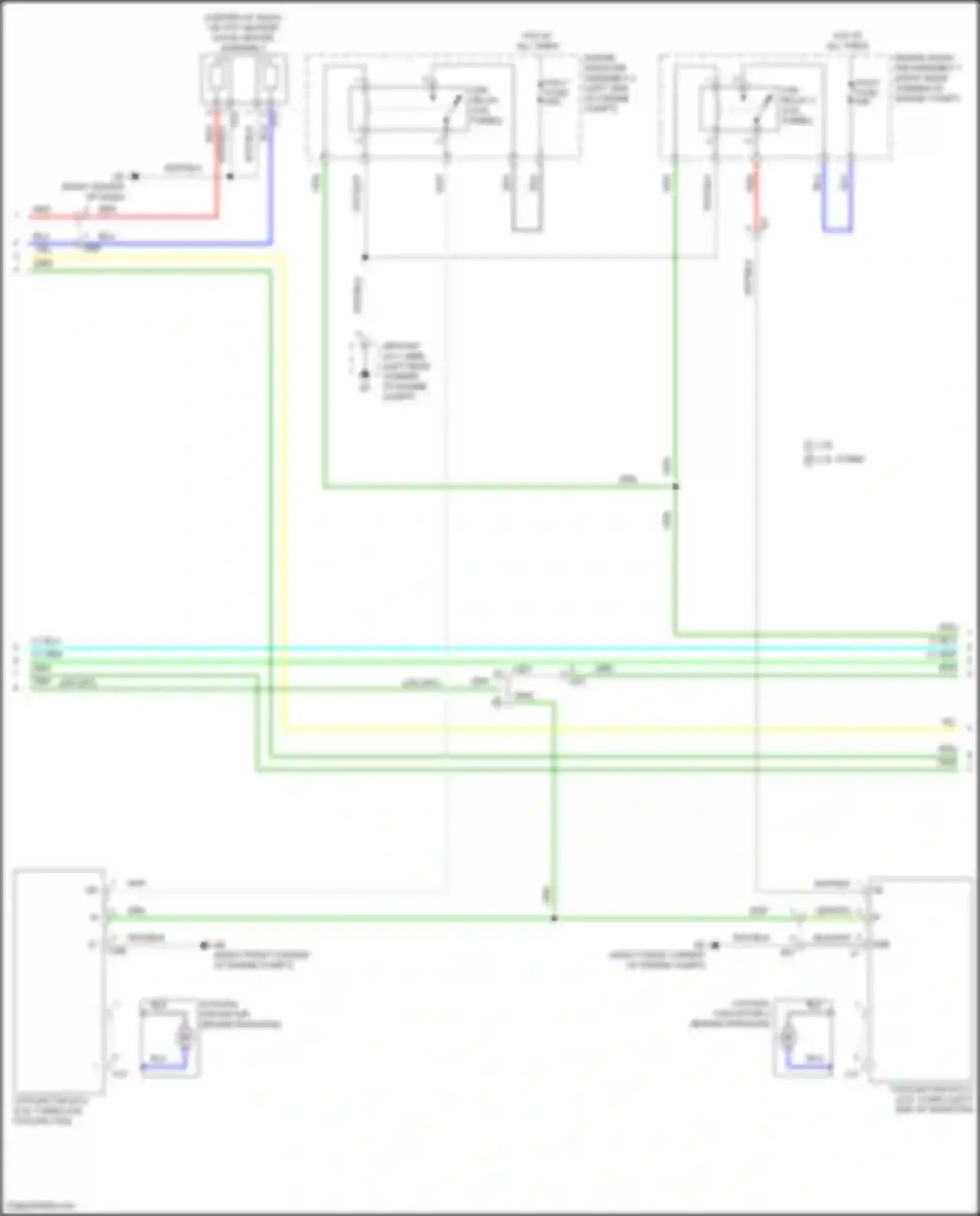 RC Lexus I facelift (2018-2024): Automatic a/c circuit (3 of 4)