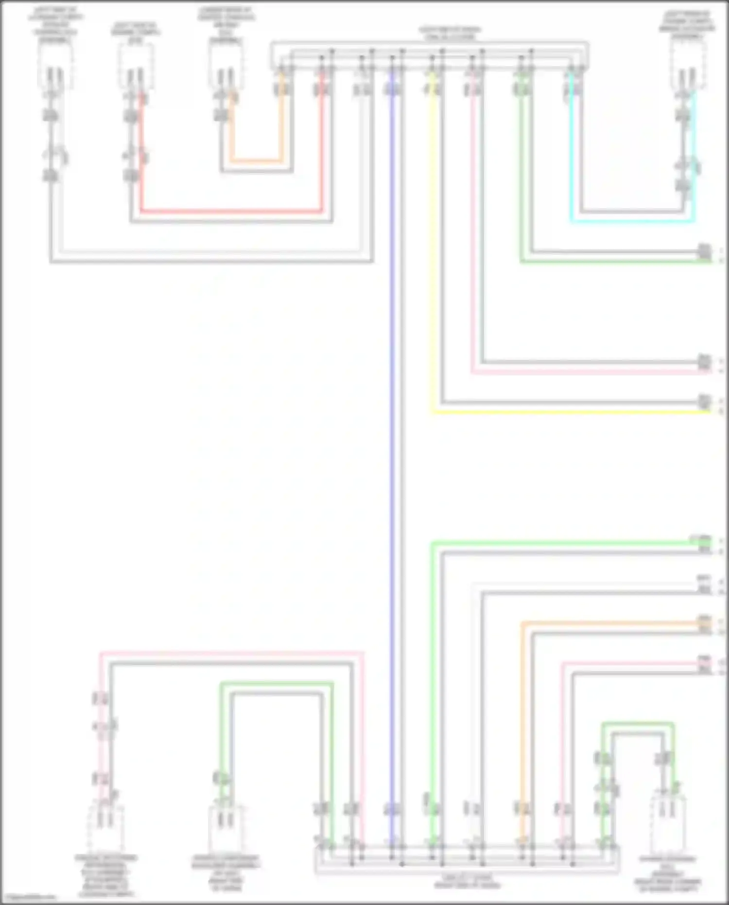 RC Lexus I facelift (2018-2024): Body ecu circuit (3 of 4)
