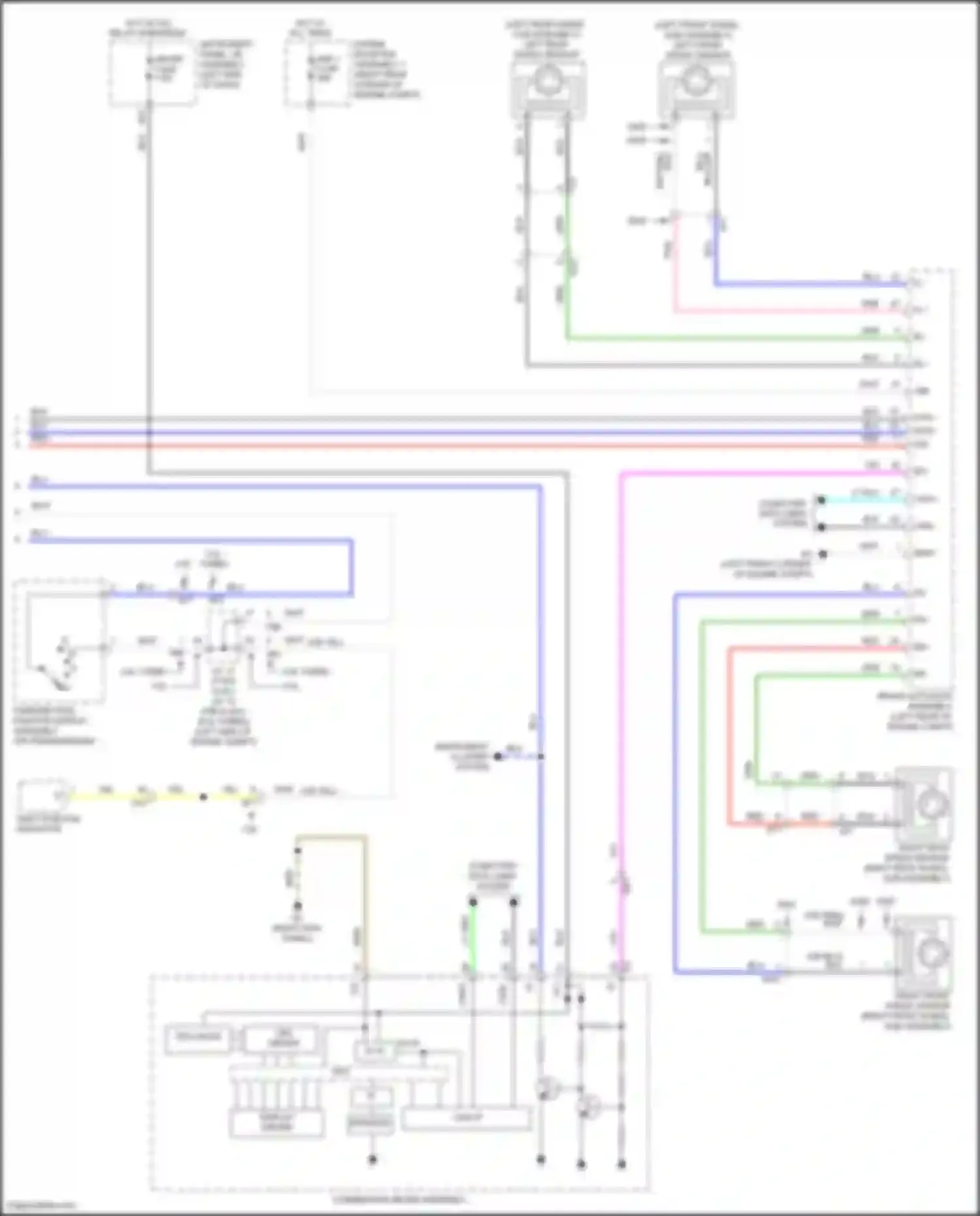 RC Lexus I facelift (2018-2024): Cruise control circuit (3 of 3)