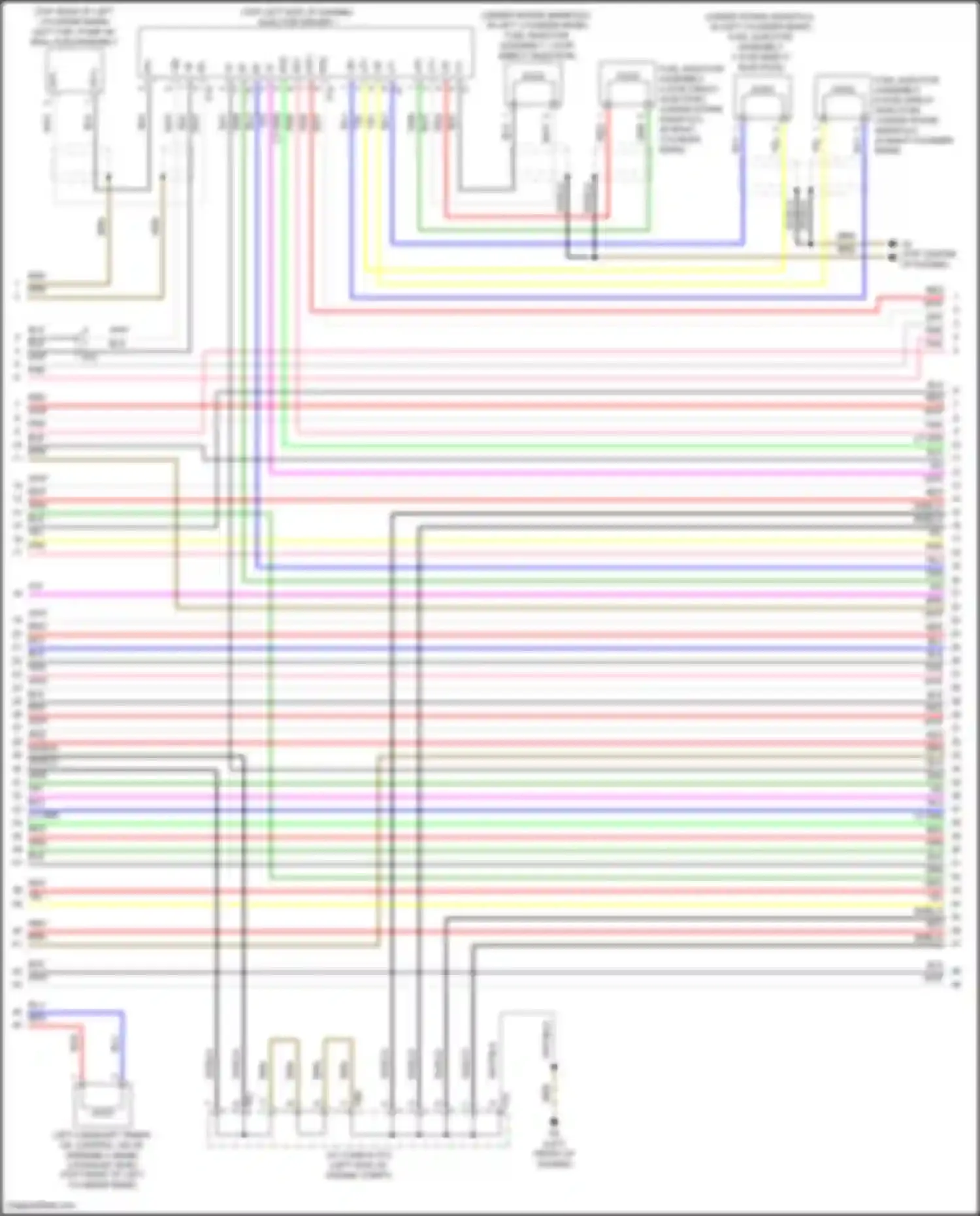 RC Lexus I facelift (2018-2024): Wiring diagram engine performance 5.0l (5 of 9)