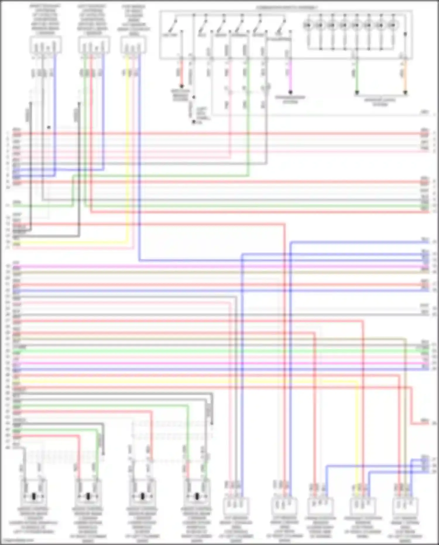 RC Lexus I facelift (2018-2024): Wiring diagram engine performance 5.0l (7 of 9)