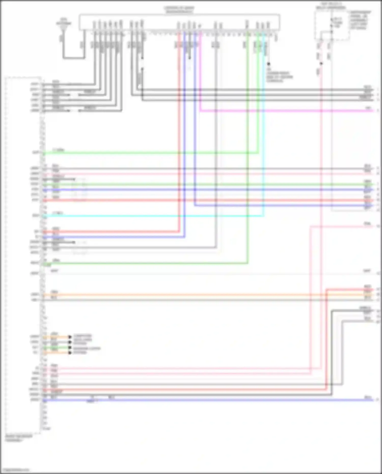 RC Lexus I facelift (2018-2024): Navigation circuit (1 of 6)
