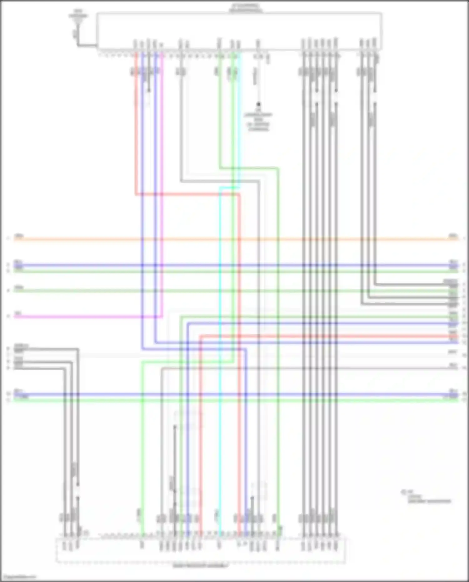 RC Lexus I facelift (2018-2024): Navigation circuit (3 of 7)