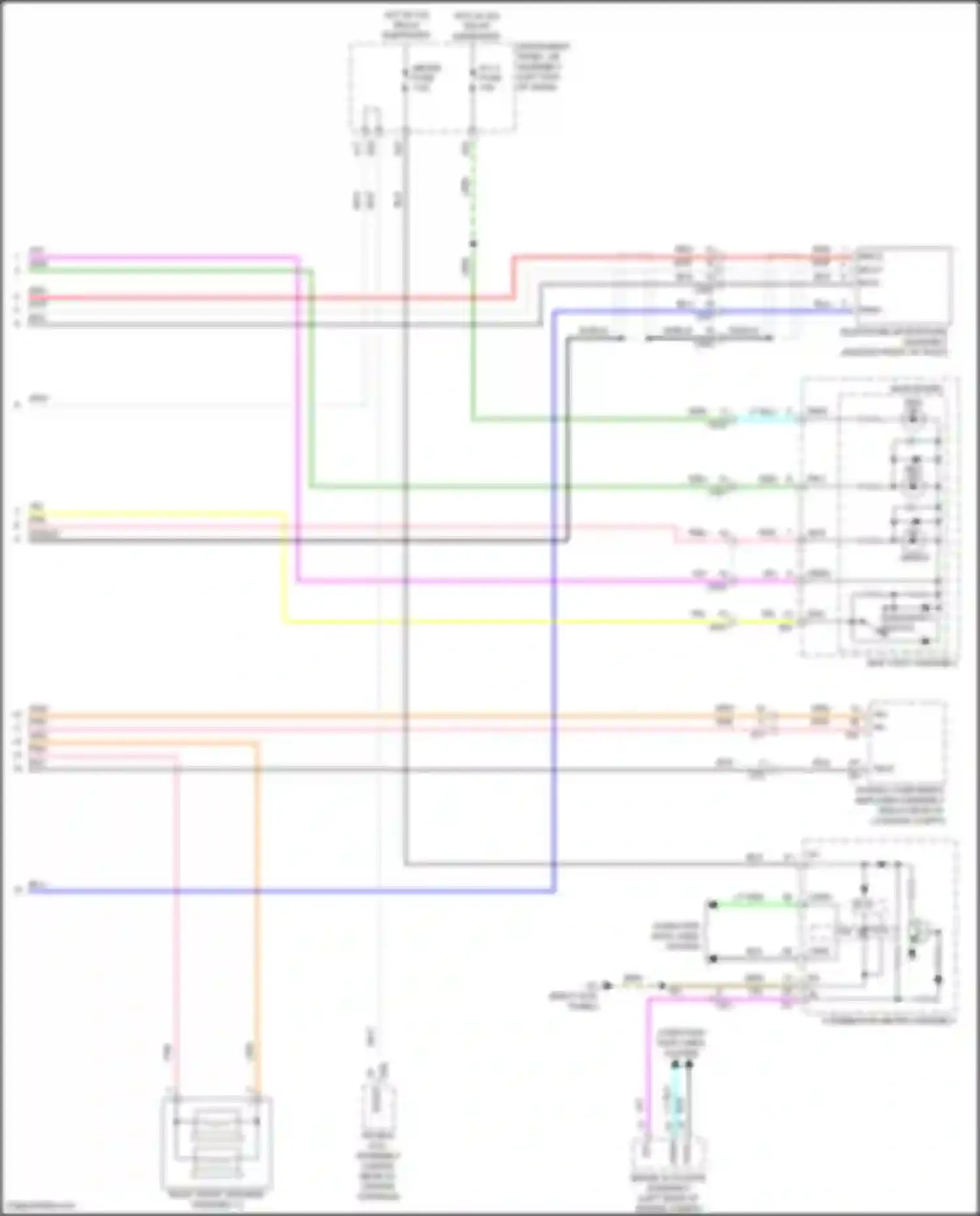 RC Lexus I facelift (2018-2024): Telematics circuit (2 of 2)