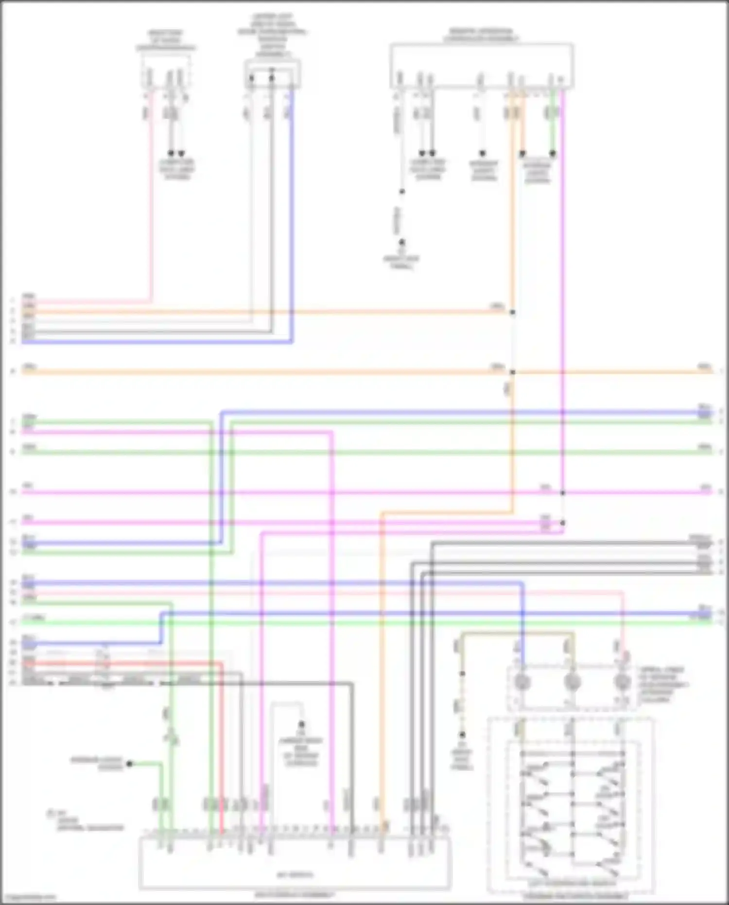 RC Lexus I facelift (2018-2024): Radio circuit (2 of 7)