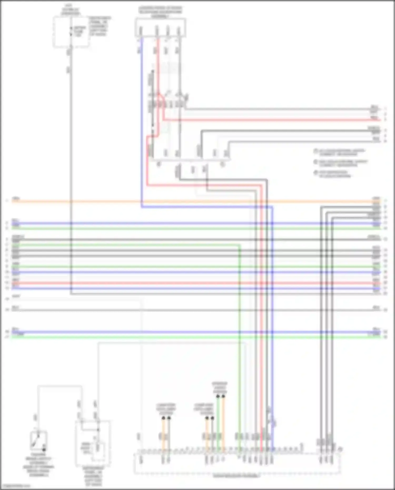 RC Lexus I facelift (2018-2024): Radio circuit (4 of 7)