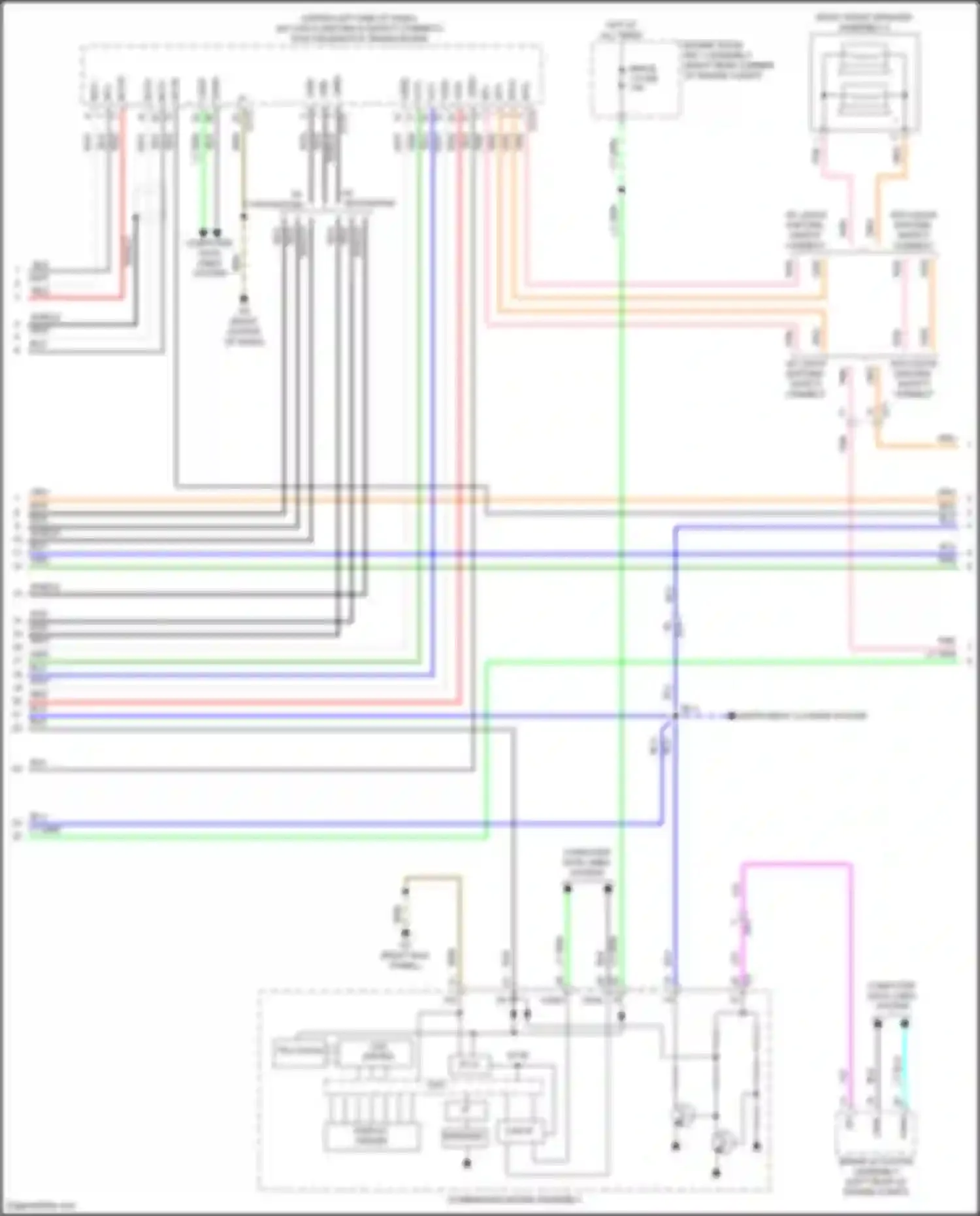 RC Lexus I facelift (2018-2024): Radio circuit (5 of 7)