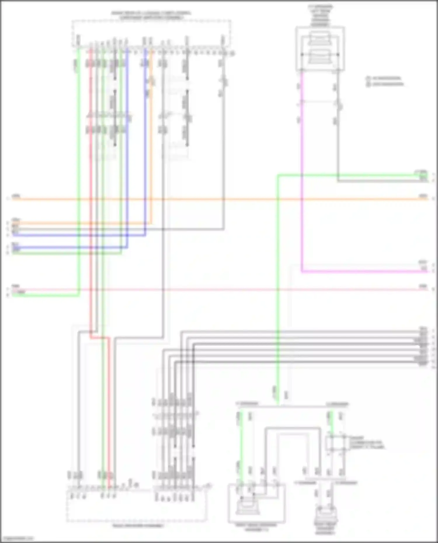 RC Lexus I facelift (2018-2024): Radio circuit (6 of 7)
