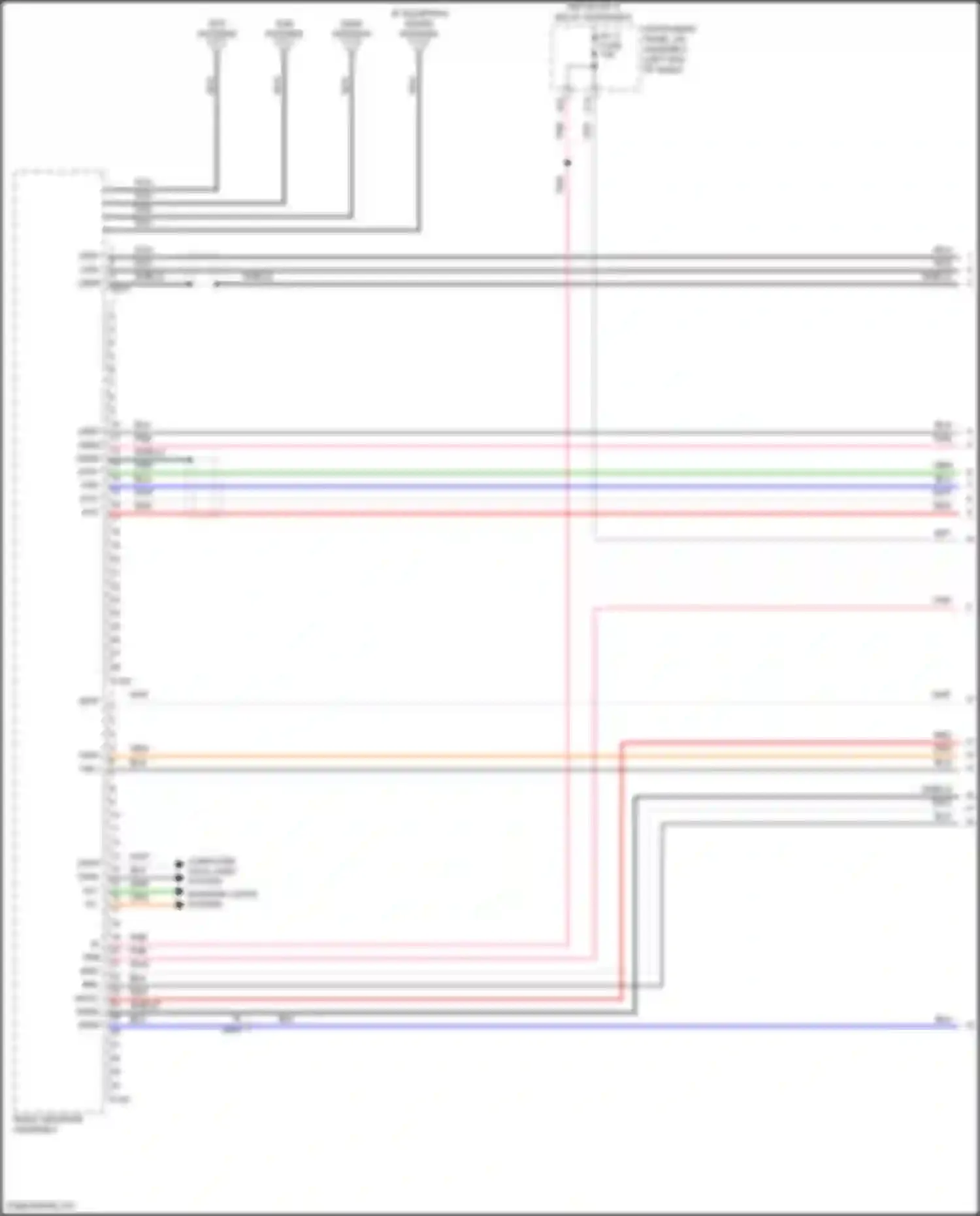 RC Lexus I facelift (2018-2024): Radio circuit, w/o navigation (1 of 6)