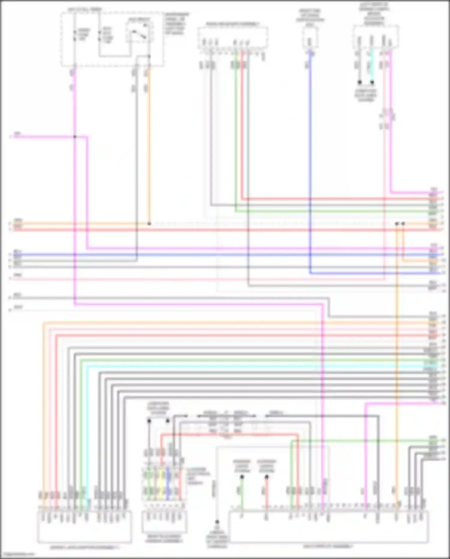 RC Lexus I facelift (2018-2024): Radio circuit, w/o navigation (5 of 6)