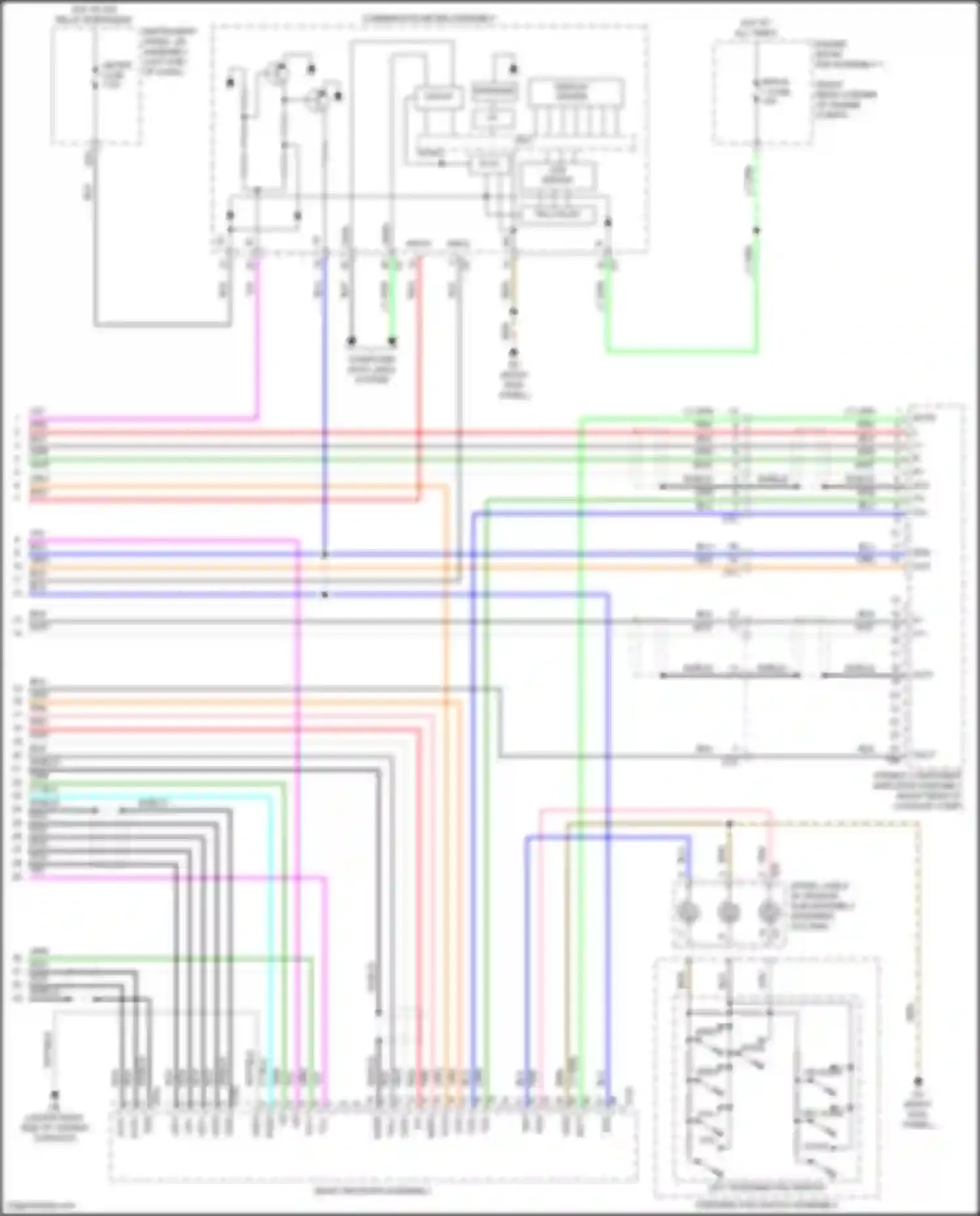 RC Lexus I facelift (2018-2024): Radio circuit, w/o navigation (6 of 6)