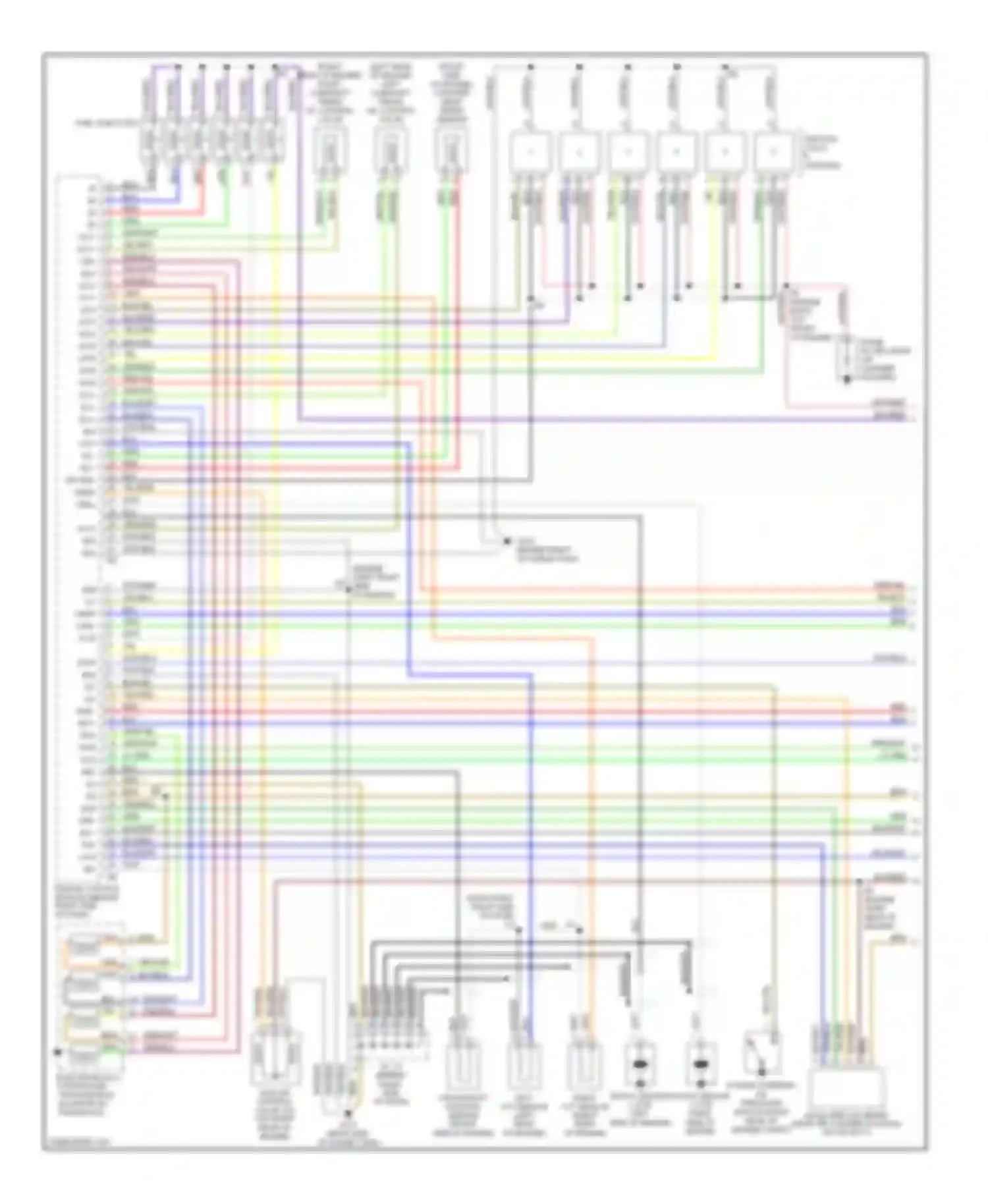 RX Lexus I (1997-2003): Wiring diagram engine performance 3.0ls (1 of 4)