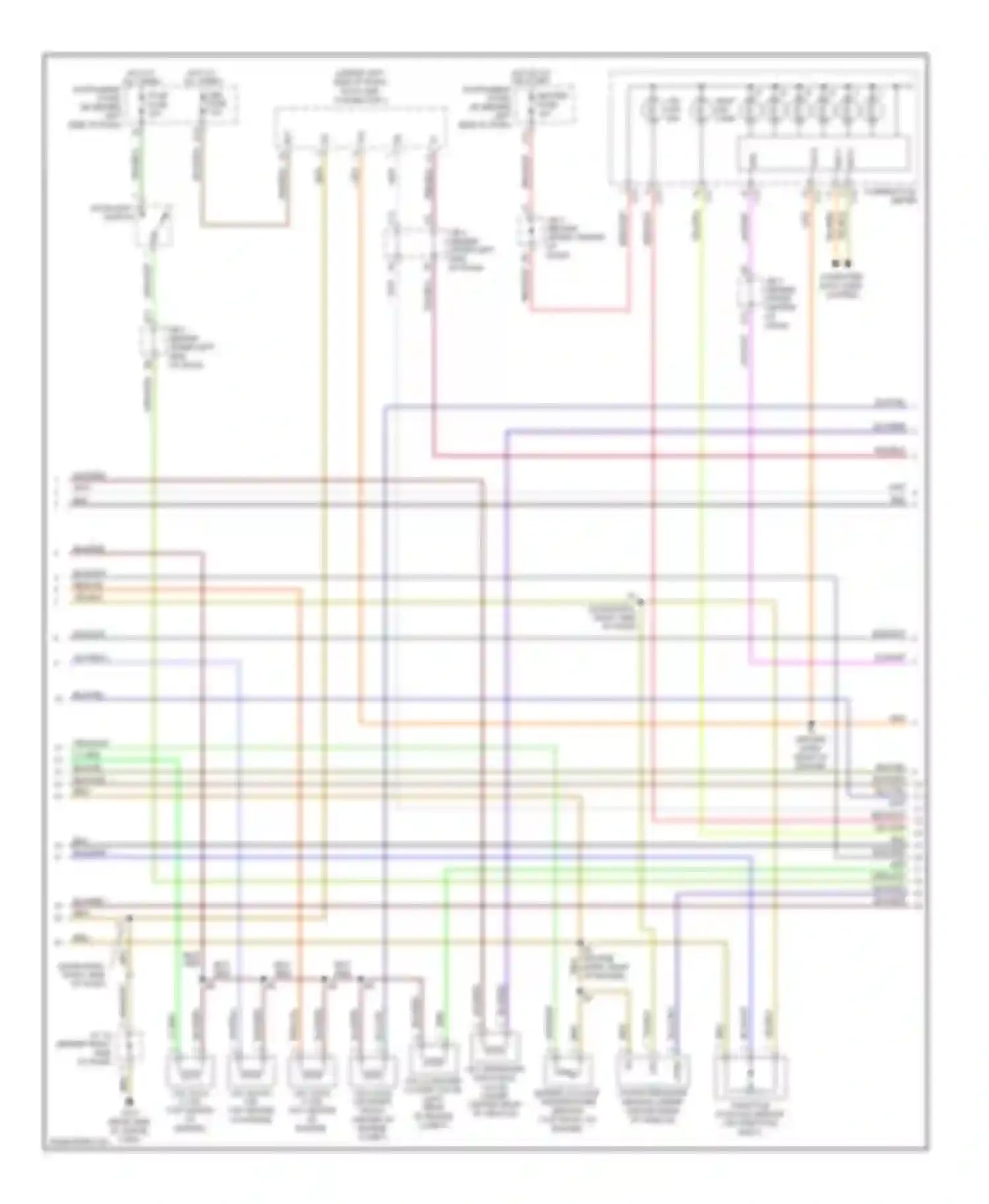 RX Lexus I (1997-2003): Wiring diagram engine performance 3.0ls (3 of 4)