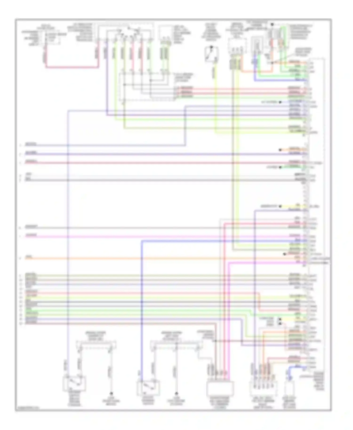 RX Lexus I (1997-2003): Wiring diagram engine performance 3.0ls (4 of 4)