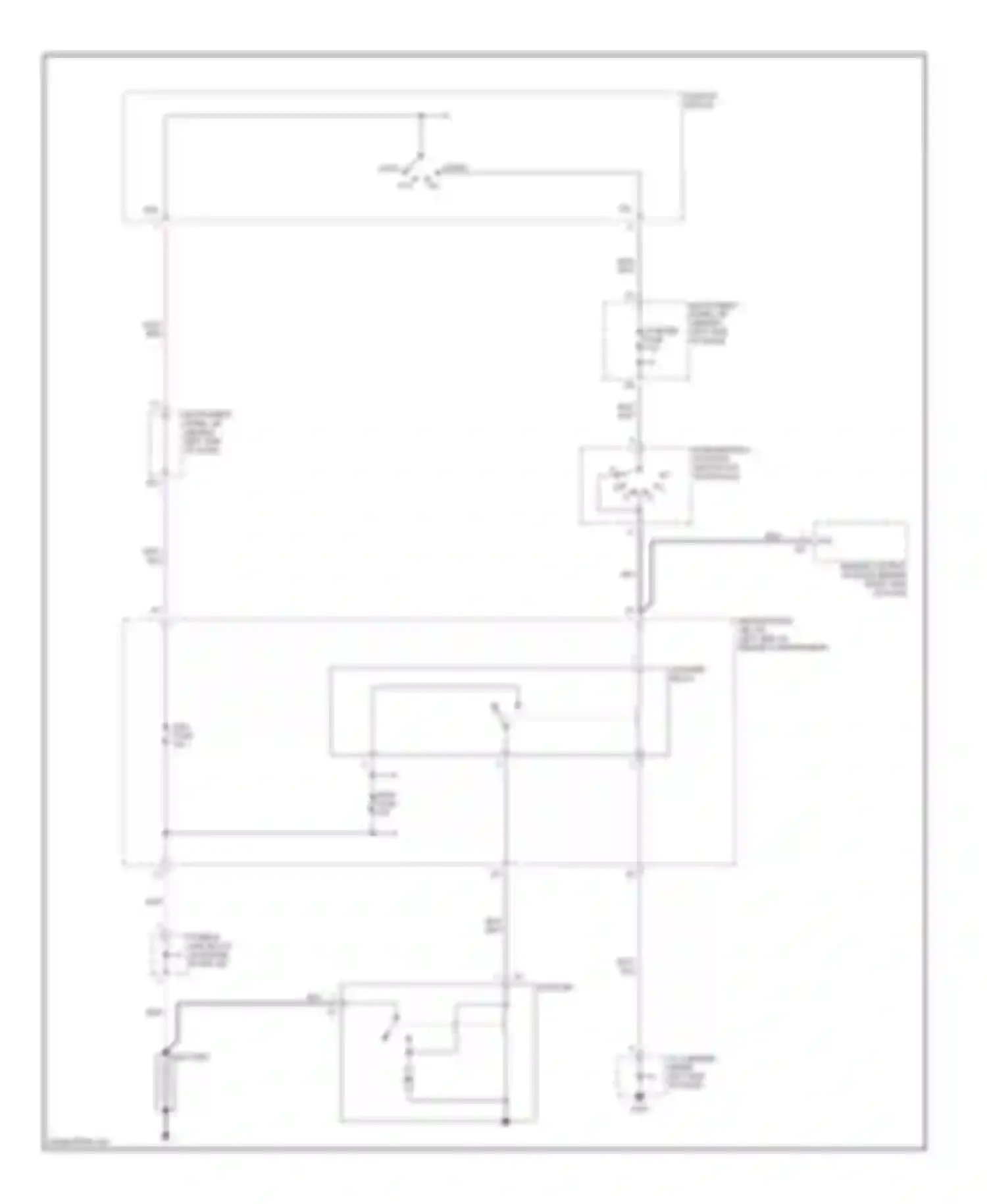 RX Lexus I (1997-2003): Starting circuit