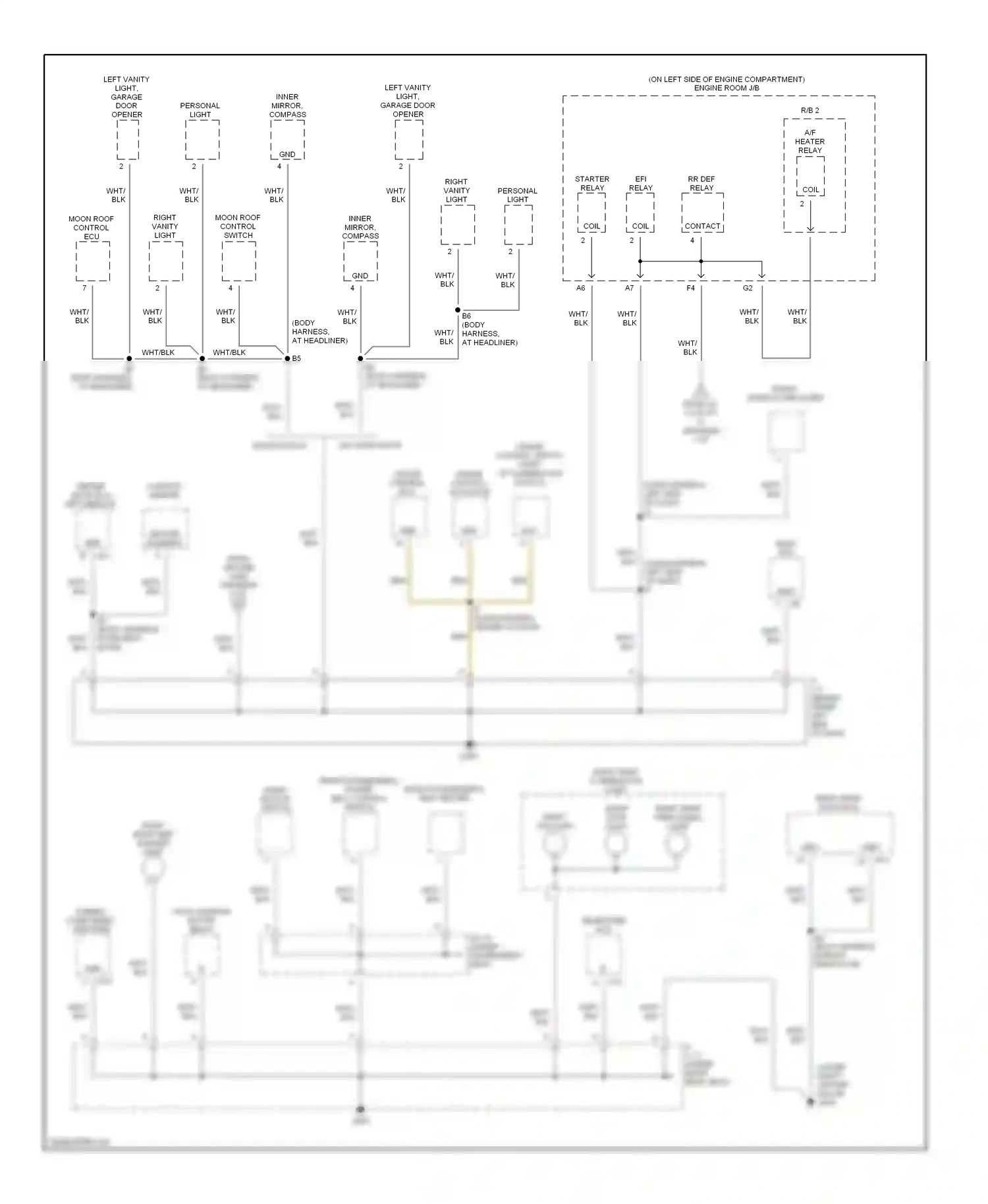 Wiring diagram cruise control actuator for Lexus RX I (1997-2003) (1 of 1)