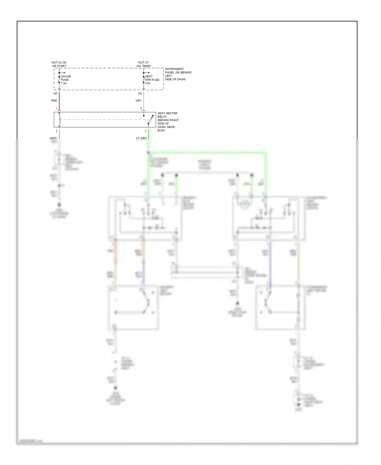 Wiring diagram lt grn for Lexus RX I (1997-2003) (13 of 26)