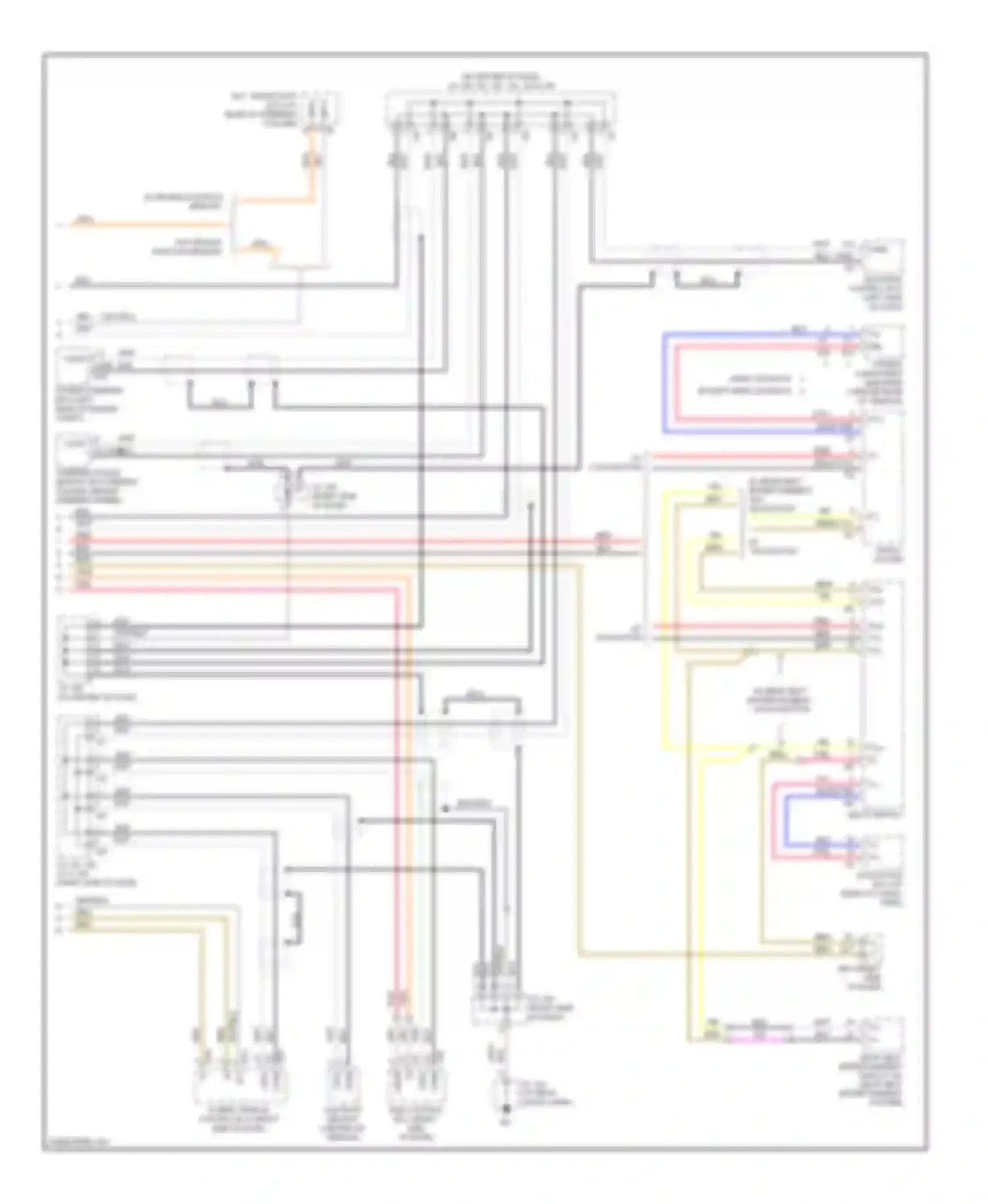 RX Lexus II facelift (2006-2009): Computer data lines circuit (2 of 2)