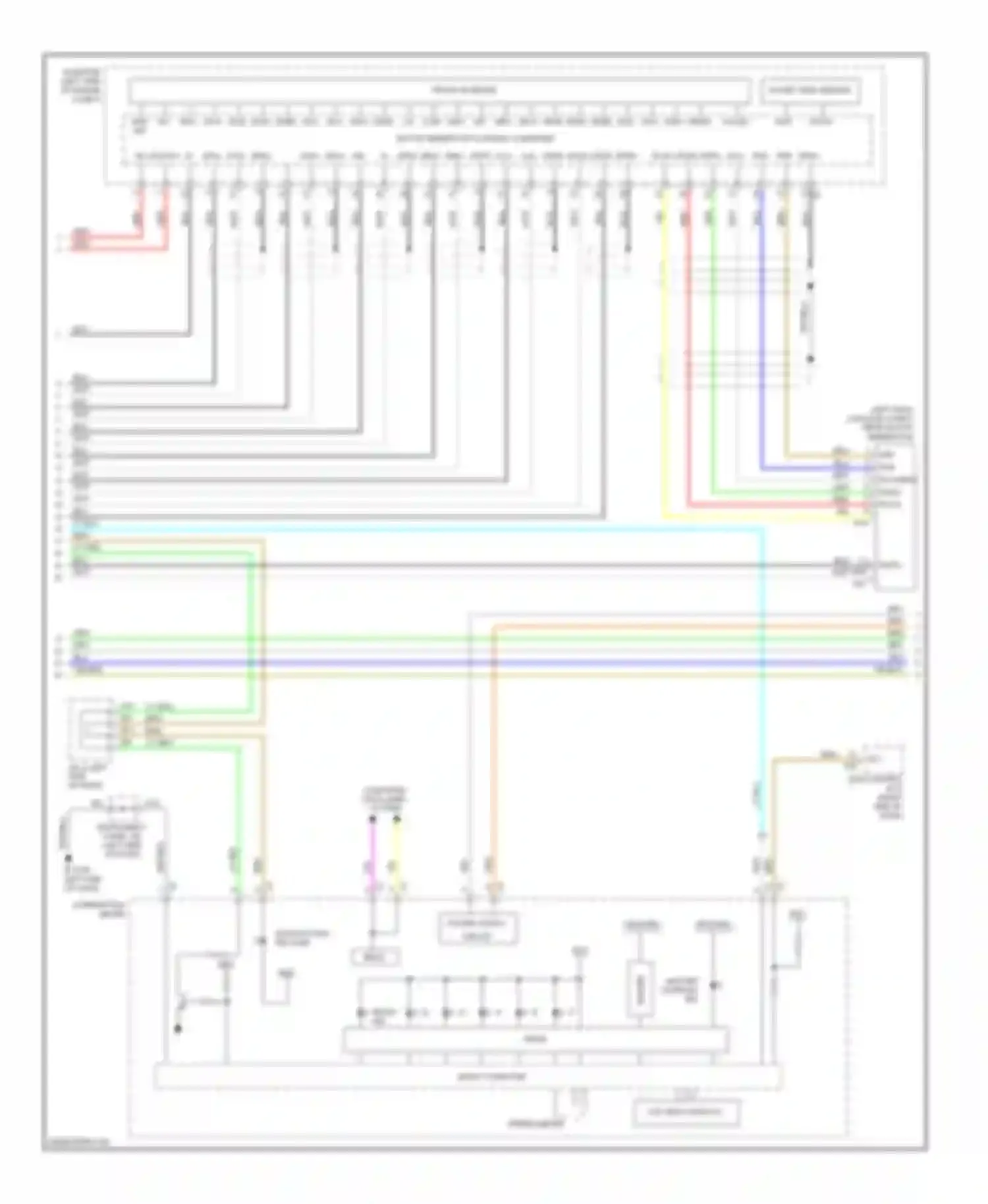 RX Lexus II facelift (2006-2009): Transmission circuit (2 of 3)