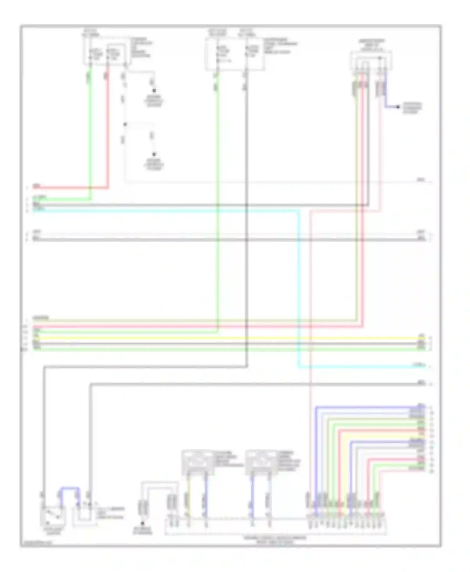 RX Lexus II facelift (2006-2009): Transmission circuit (2 of 4)
