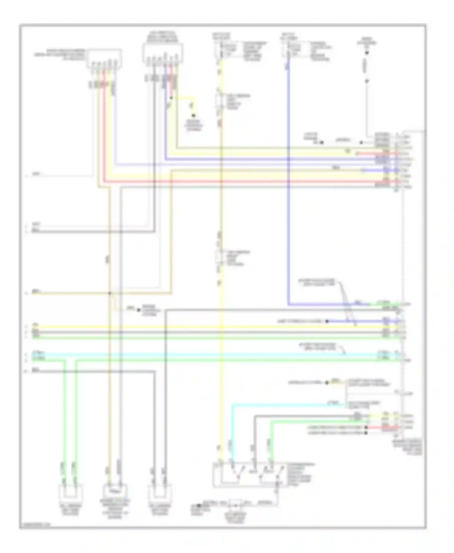 RX Lexus II facelift (2006-2009): Transmission circuit (4 of 4)