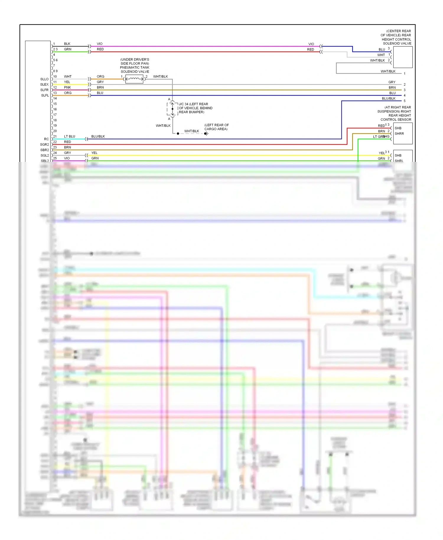 Wiring diagram red for Lexus RX II facelift (2006-2009) (47 of 93)